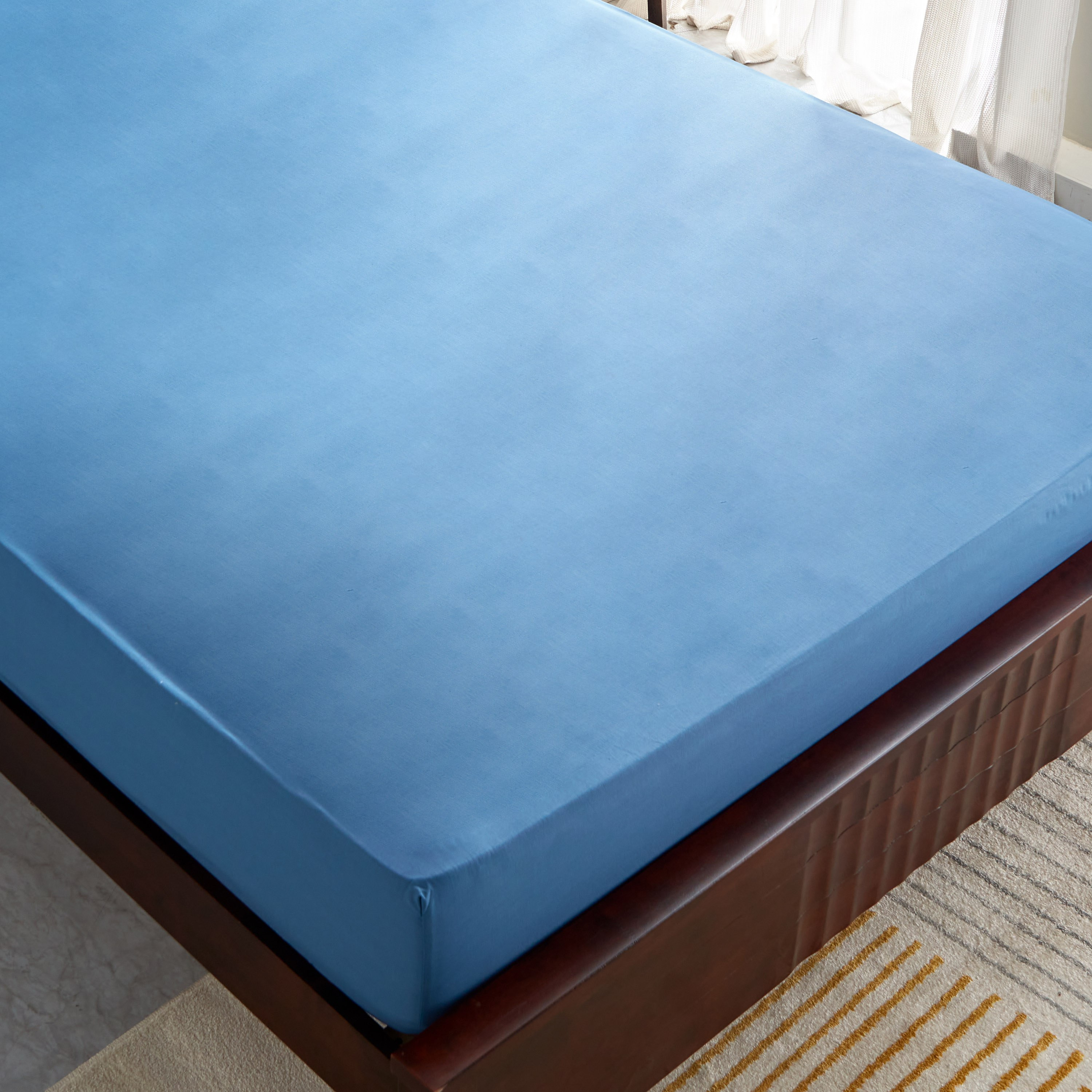شرشف مطاطي كوين أوليمبيك من بريستول- 160x200+25 سم-hbxhomeware-hbxbedroom-image-3