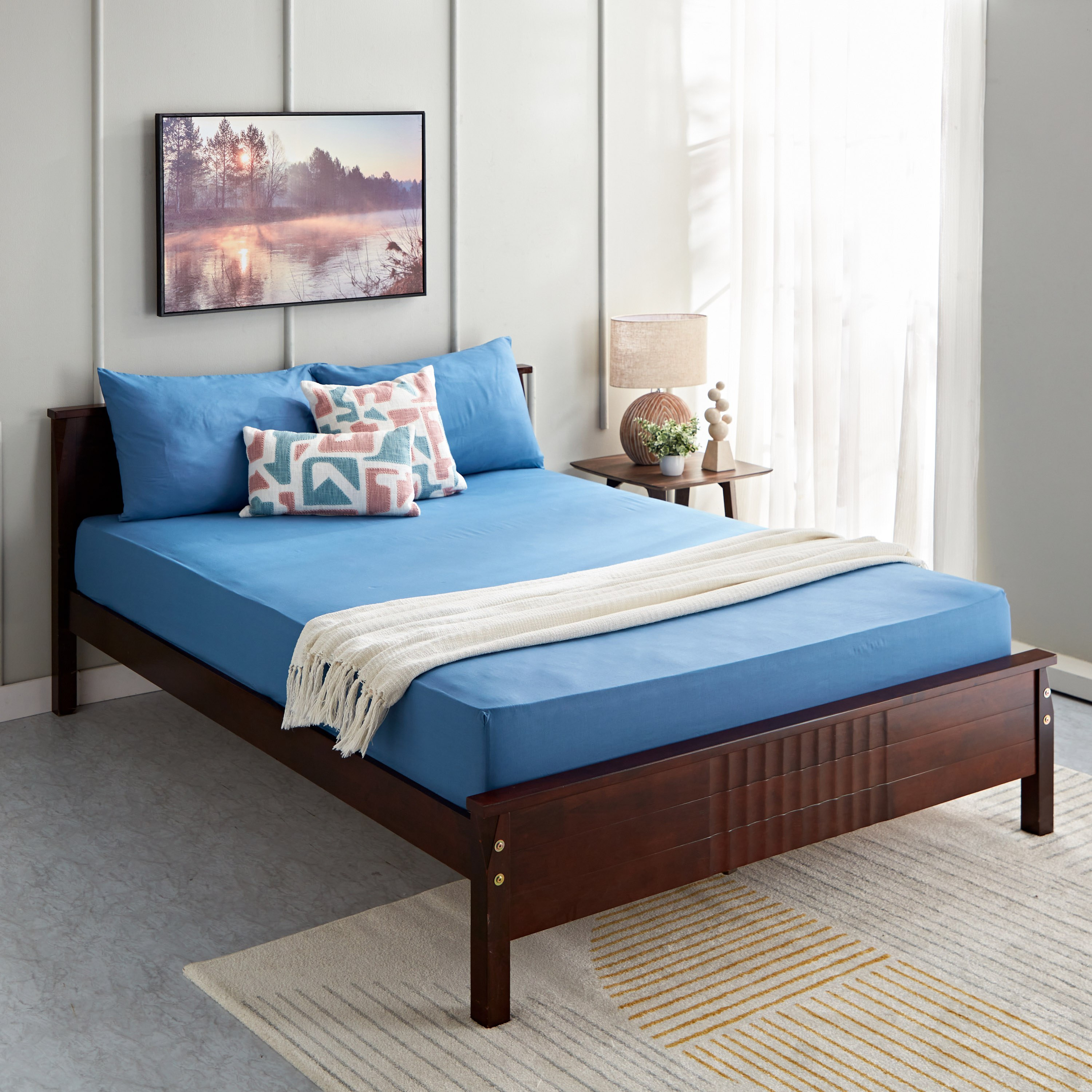 شرشف مطاطي كوين أوليمبيك من بريستول- 160x200+25 سم-hbxhomeware-hbxbedroom-image-6