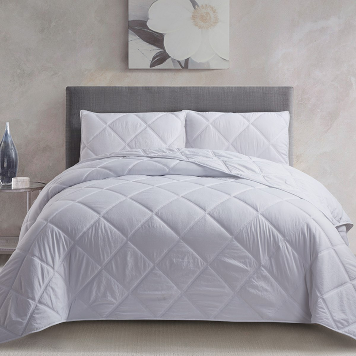 Lexus Newpatter 3-Piece Twin Prewashed Micro Quilt Bedspread Set - 160x230 cm-PROMO_HB_AE_B2G2_011025-image-2