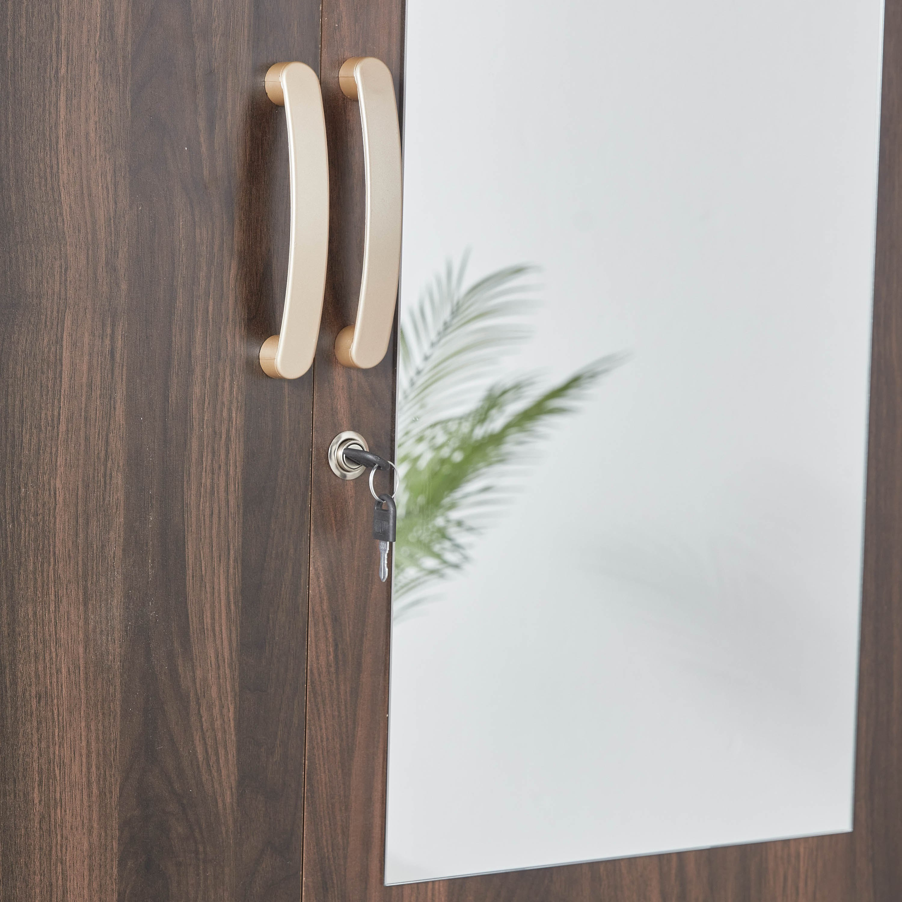 خزانة ملابس 2 باب قابلة للقفل بدرج ومرآة - كيبو من موڤو-hbxfurniture-wardrobes-image-5
