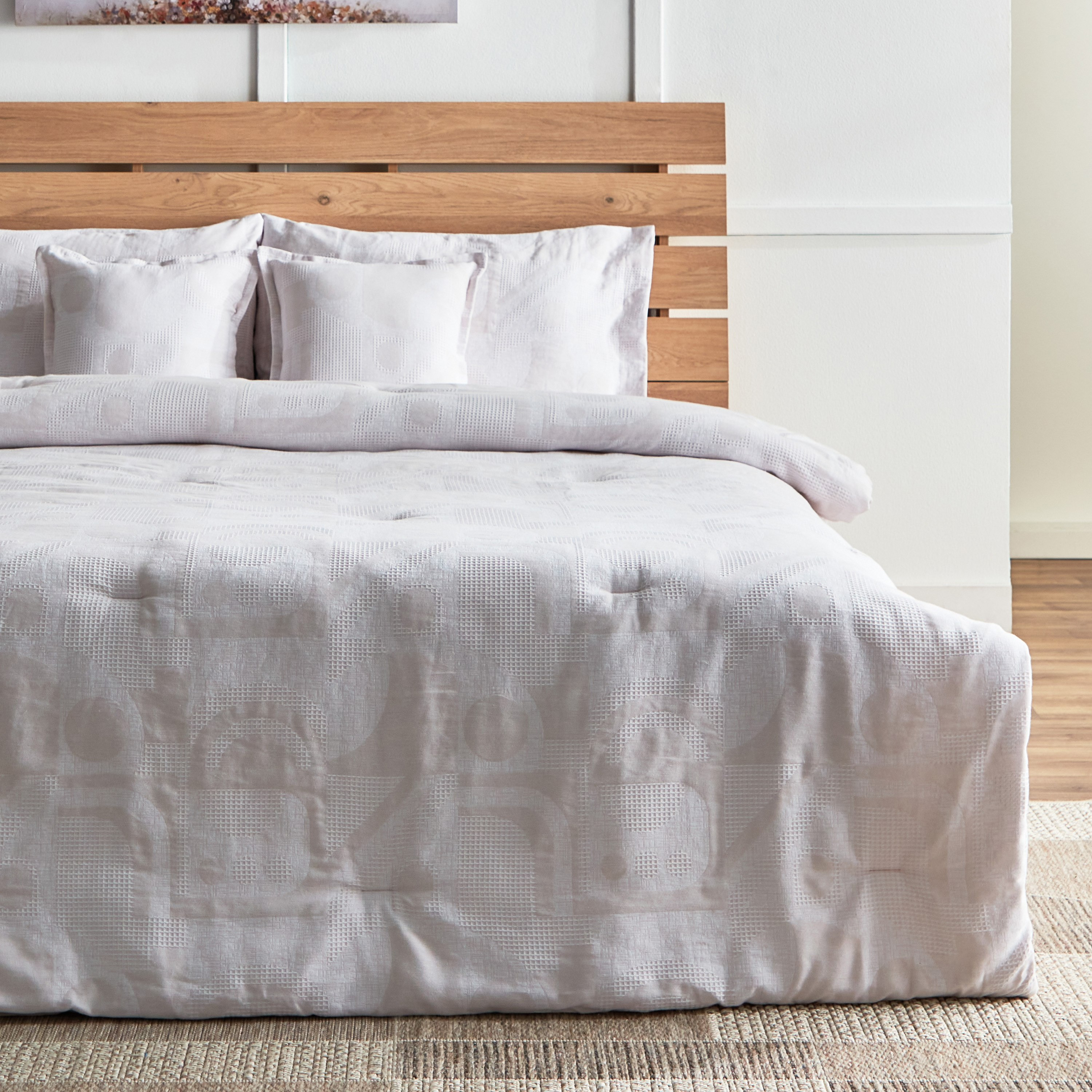 طقم لحاف كينج قطن 5 قطع من لينش ماتيلاس - 220x240 سم-hbxhomeware-hbxdecorandfurnishings-image-1