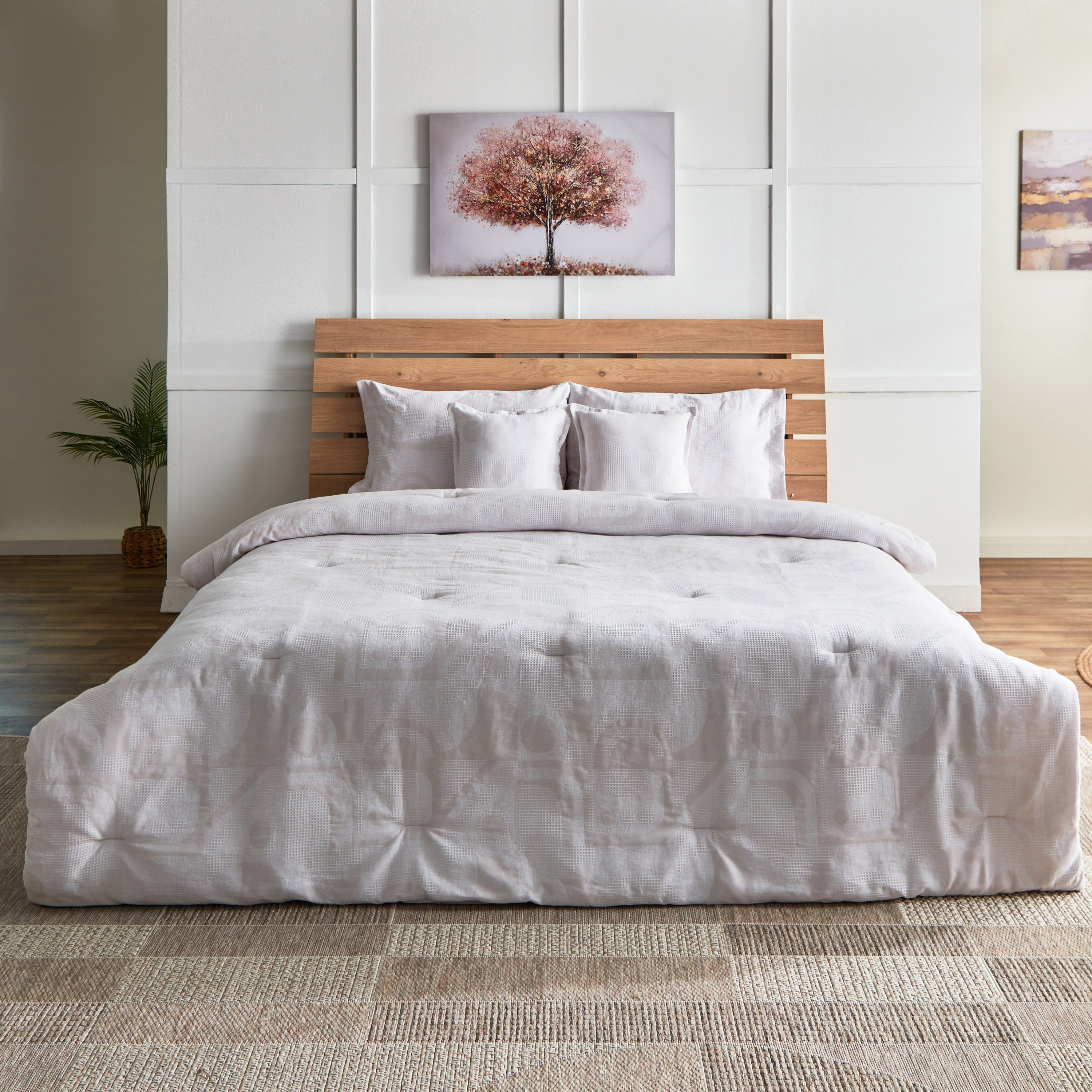 طقم لحاف كينج قطن 5 قطع من لينش ماتيلاس - 220x240 سم-hbxhomeware-hbxdecorandfurnishings-image-2