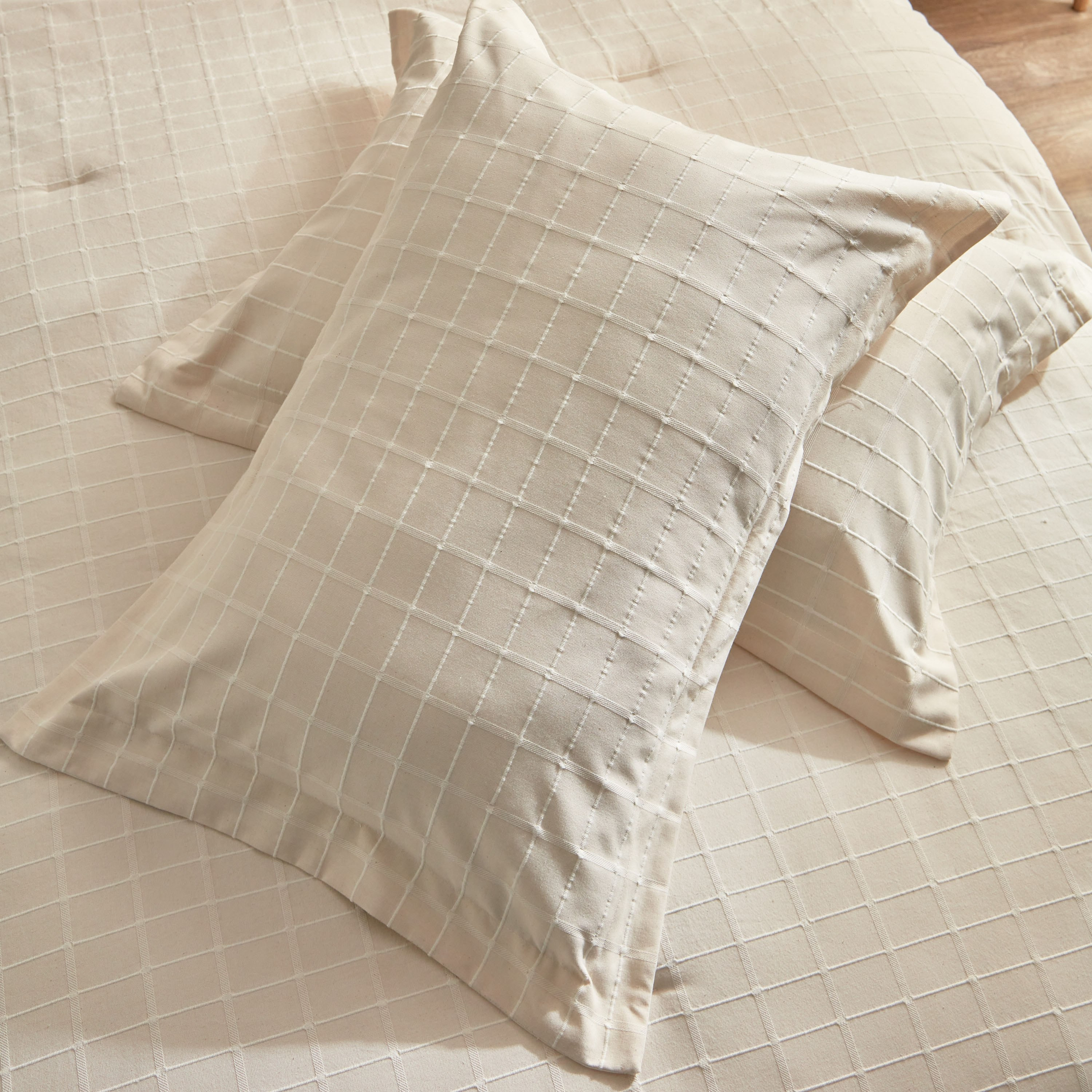طقم لحاف توين منسوج مربعات- 3 قطع من لوجانو- 160x220 سم-hbxkidsandyouth-beddingandfurnishings-comfortersets-image-4