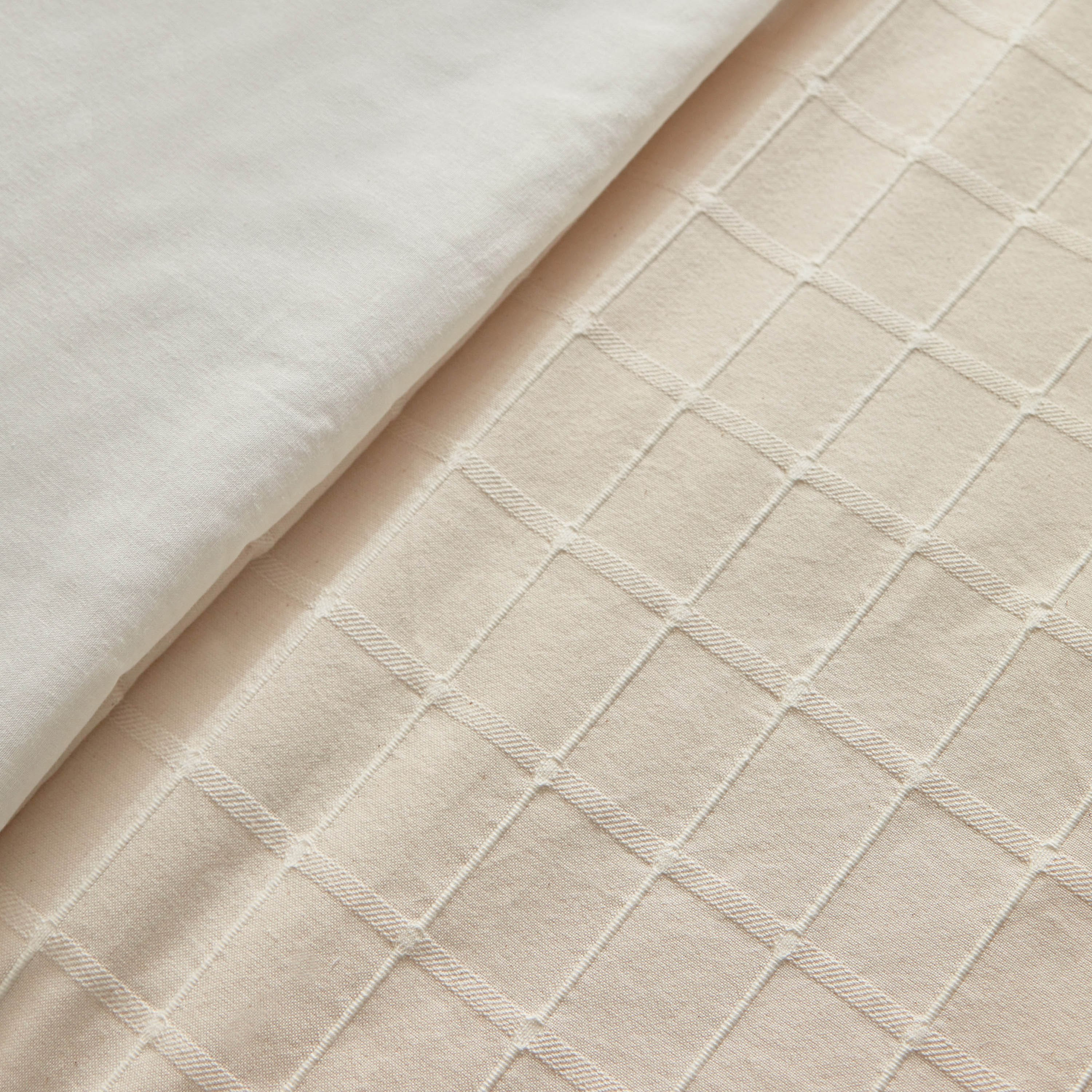 طقم لحاف توين منسوج مربعات- 3 قطع من لوجانو- 160x220 سم-hbxkidsandyouth-beddingandfurnishings-comfortersets-image-5