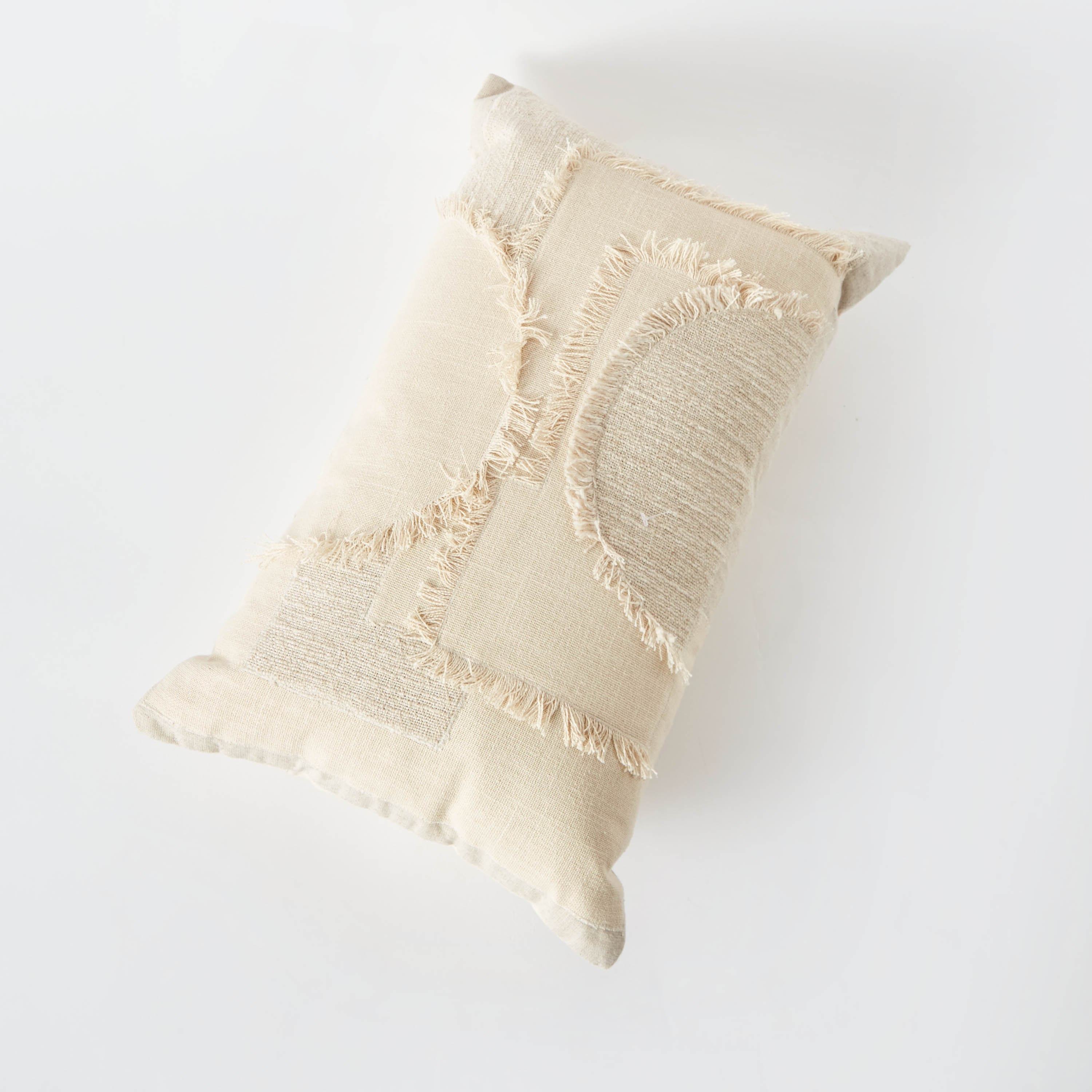 وسادة محشوة برقعة من لينش - 30x50 سم-hbxlivingroom-furnishings-cushionsandcovers-filledcushions-image-6