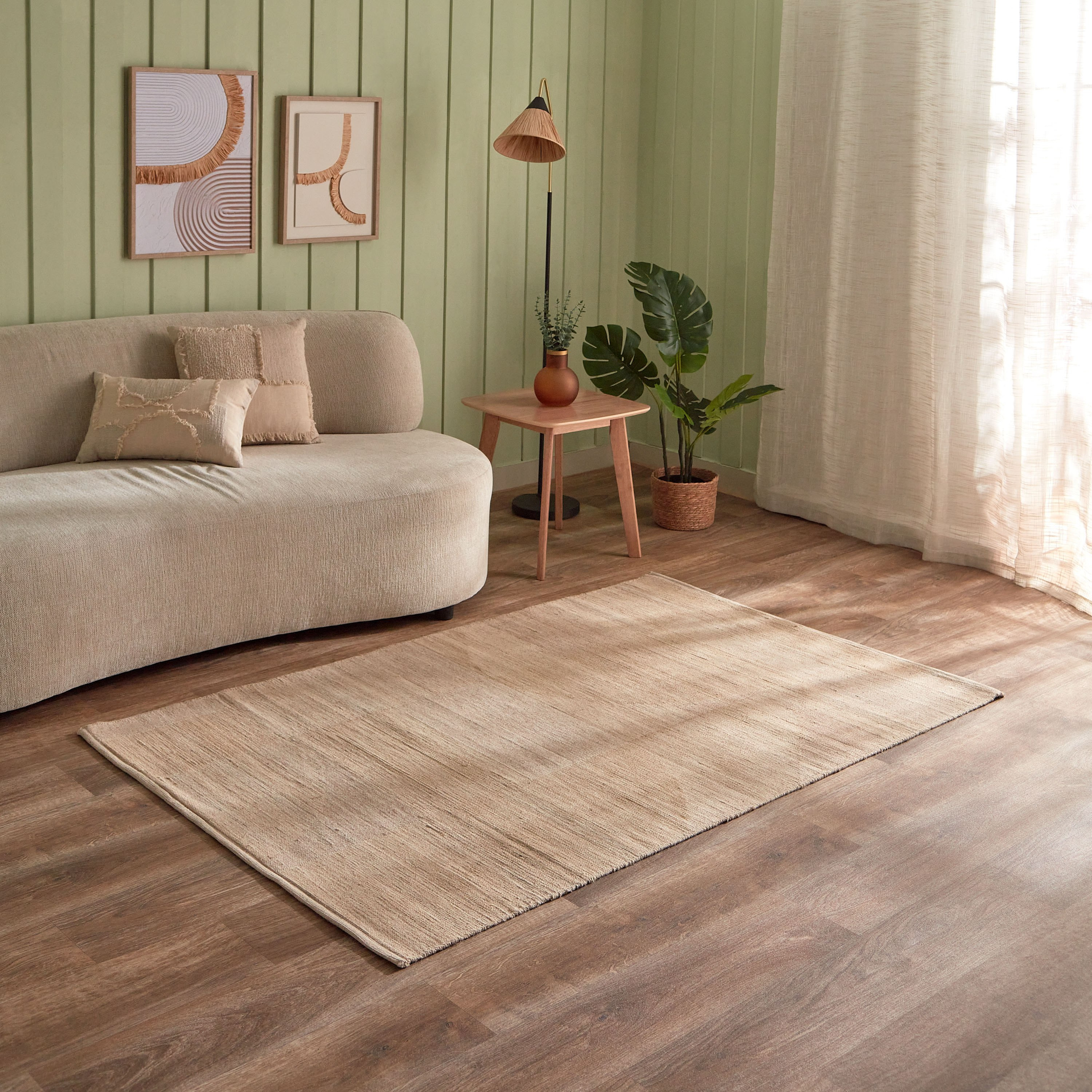 سجادة من الجوت والصوف من لينش - 120x170 سم-hbxdecorandfurnishings-floorcoverings-rugs-image-1