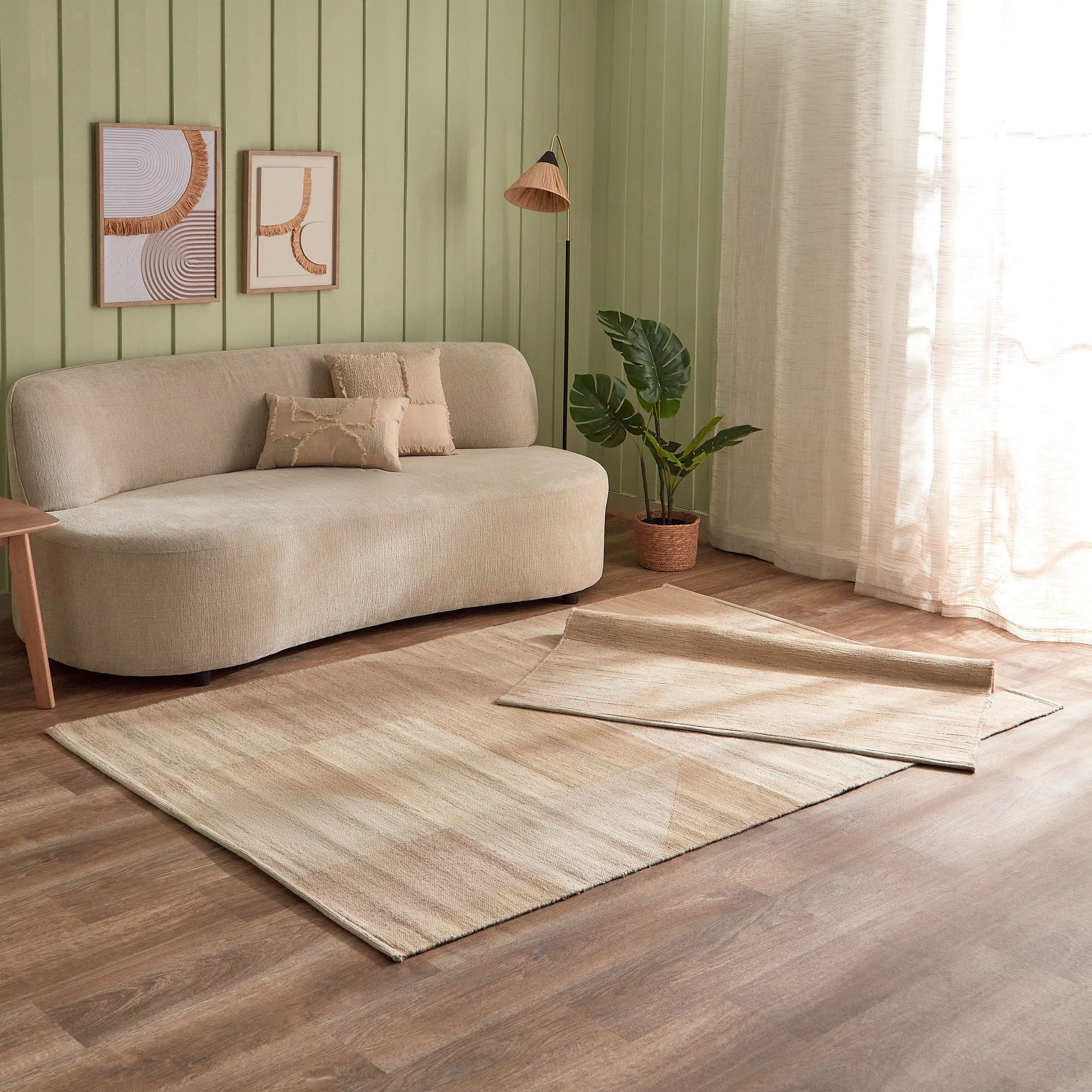 سجادة كبيرة من الصوف والجوت من لينش - 150x220 سم-hbxdecorandfurnishings-floorcoverings-rugs-image-5