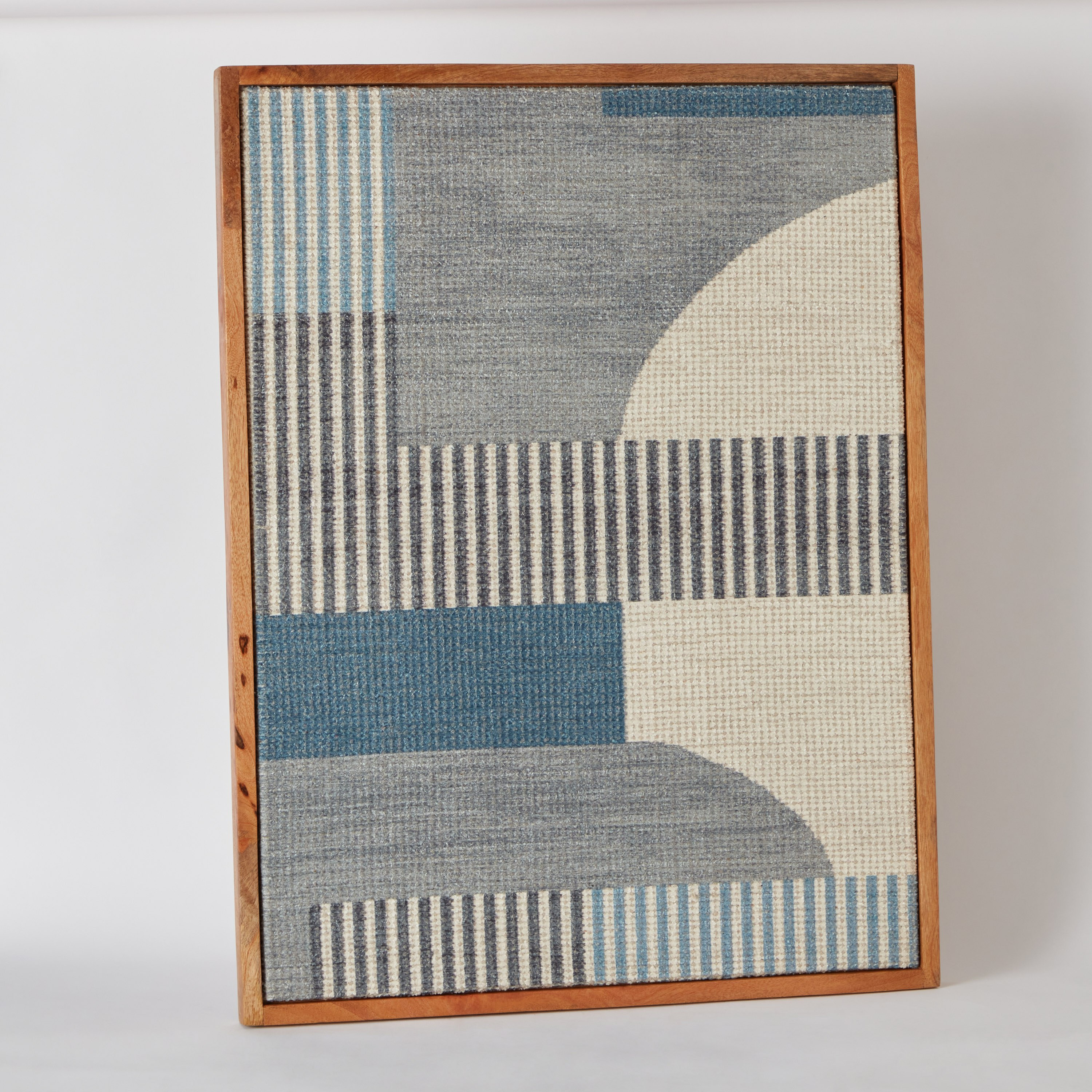 ديكور حائط تجريدي من القماش مزيّن بإطار ثلاثي الأبعاد من مير - 64x84 سم-hbxhomeware-hbxdecorandfurnishings-image-6