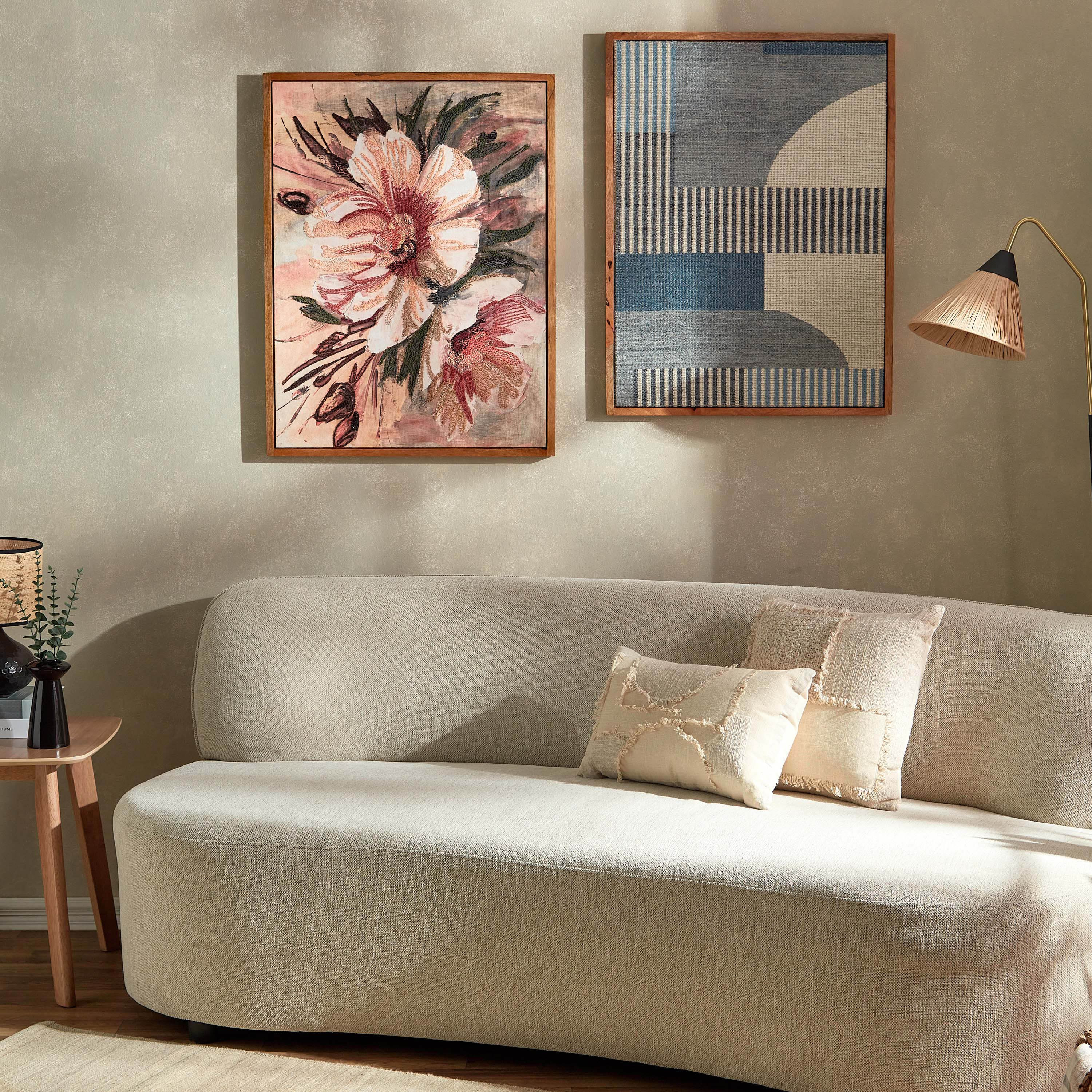 Mir 3D Floral Embellished Framed Wall Art - 64x84x3.8 cm-hbxhomeware-hbxdecorandfurnishings-image-5