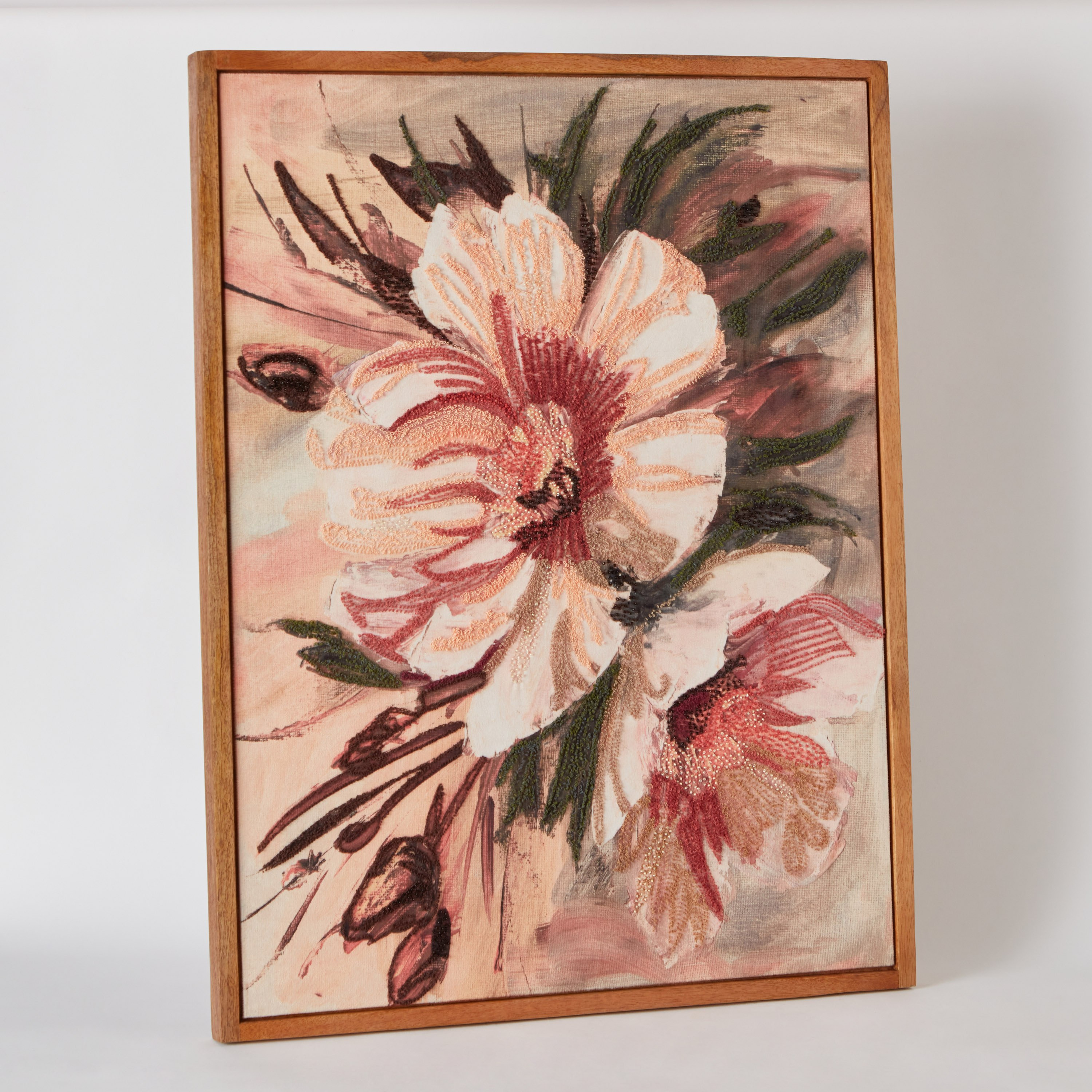 Mir 3D Floral Embellished Framed Wall Art - 64x84x3.8 cm-hbxhomeware-hbxdecorandfurnishings-image-6