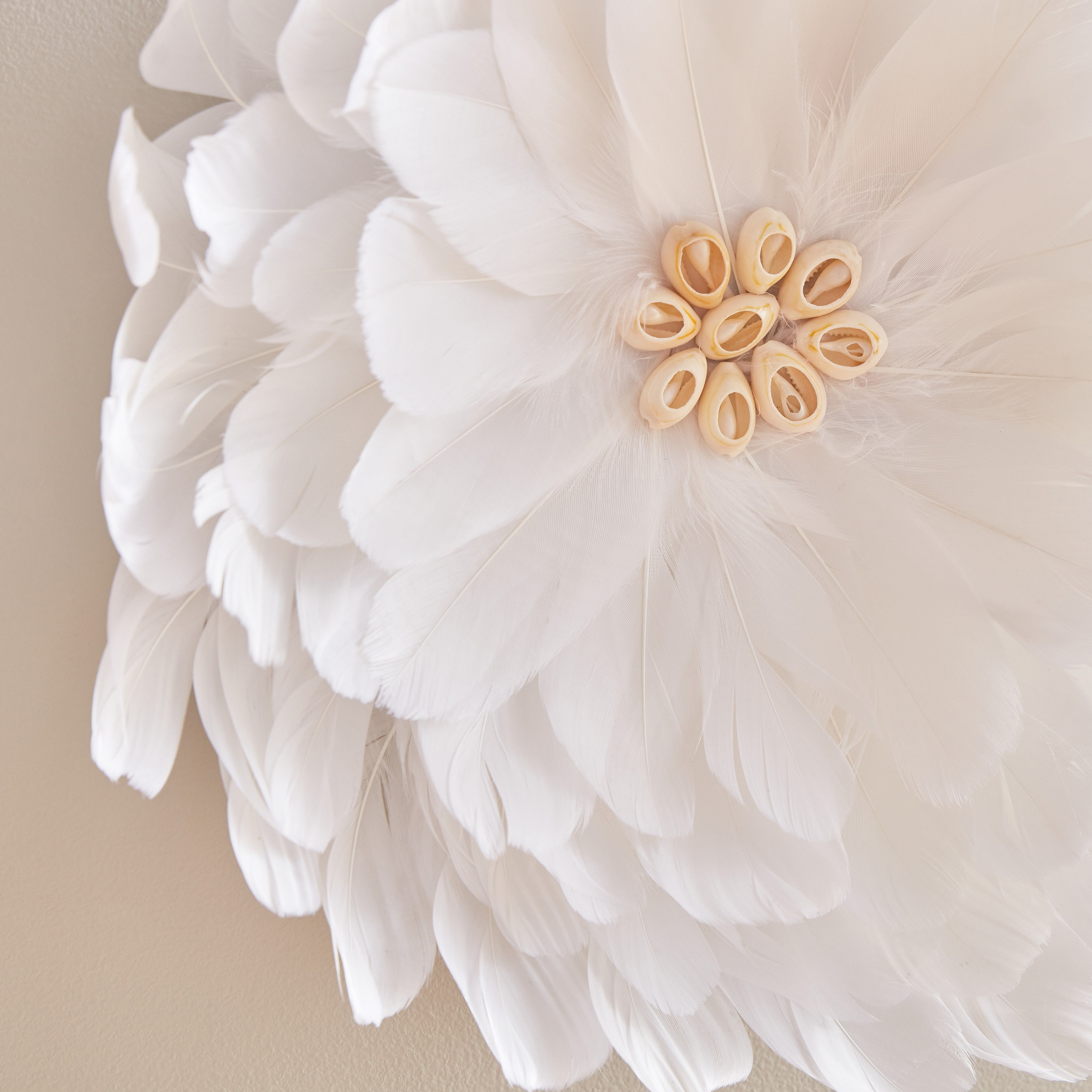 ديكور حائط ريش وورق من روتانا - 33 سم-hbxlivingroom-walldecor-wallart-image-3