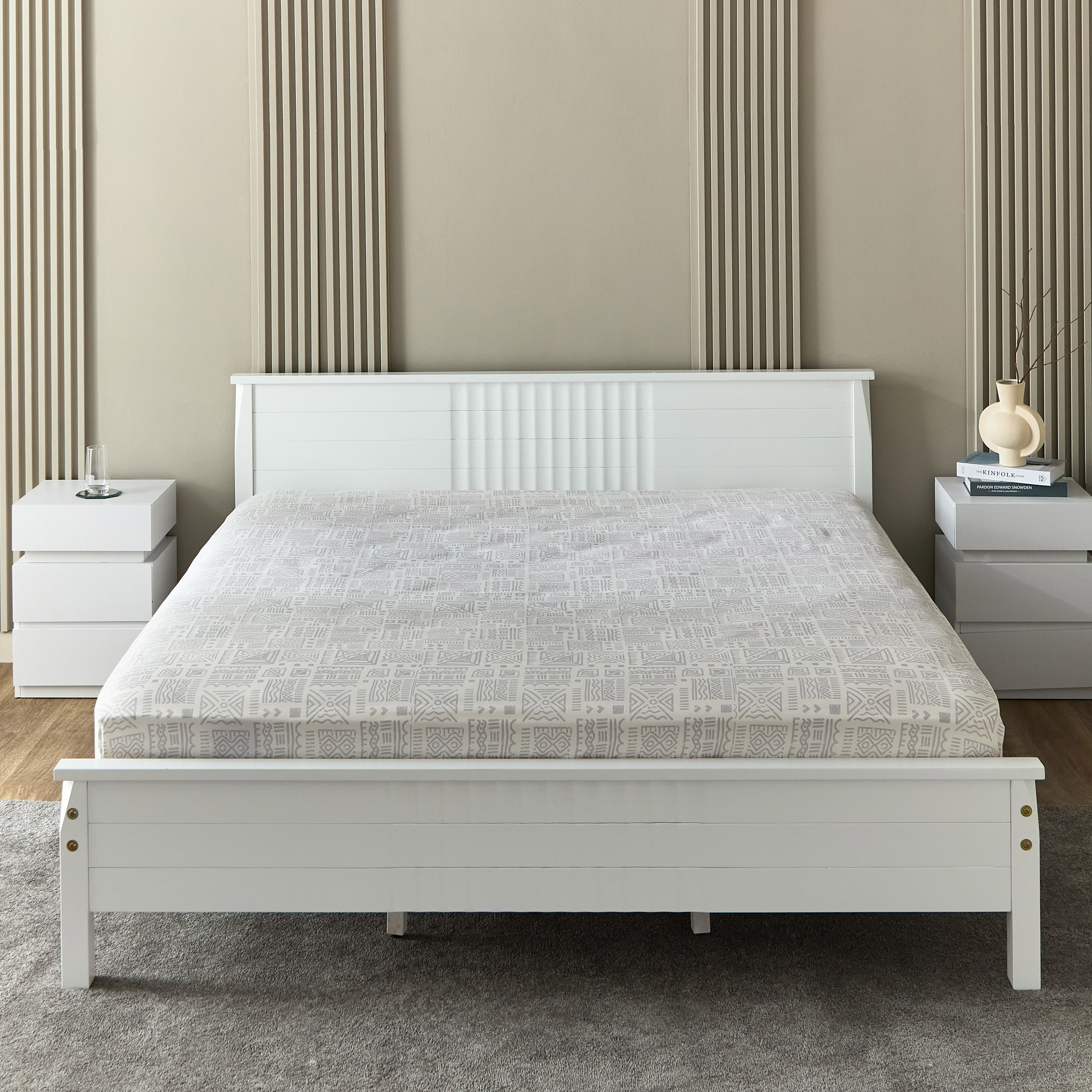 شرشف مطّاطي كينج راين من ماتريكس - 180x200 سم-hbxhomeware-hbxbedroom-image-2