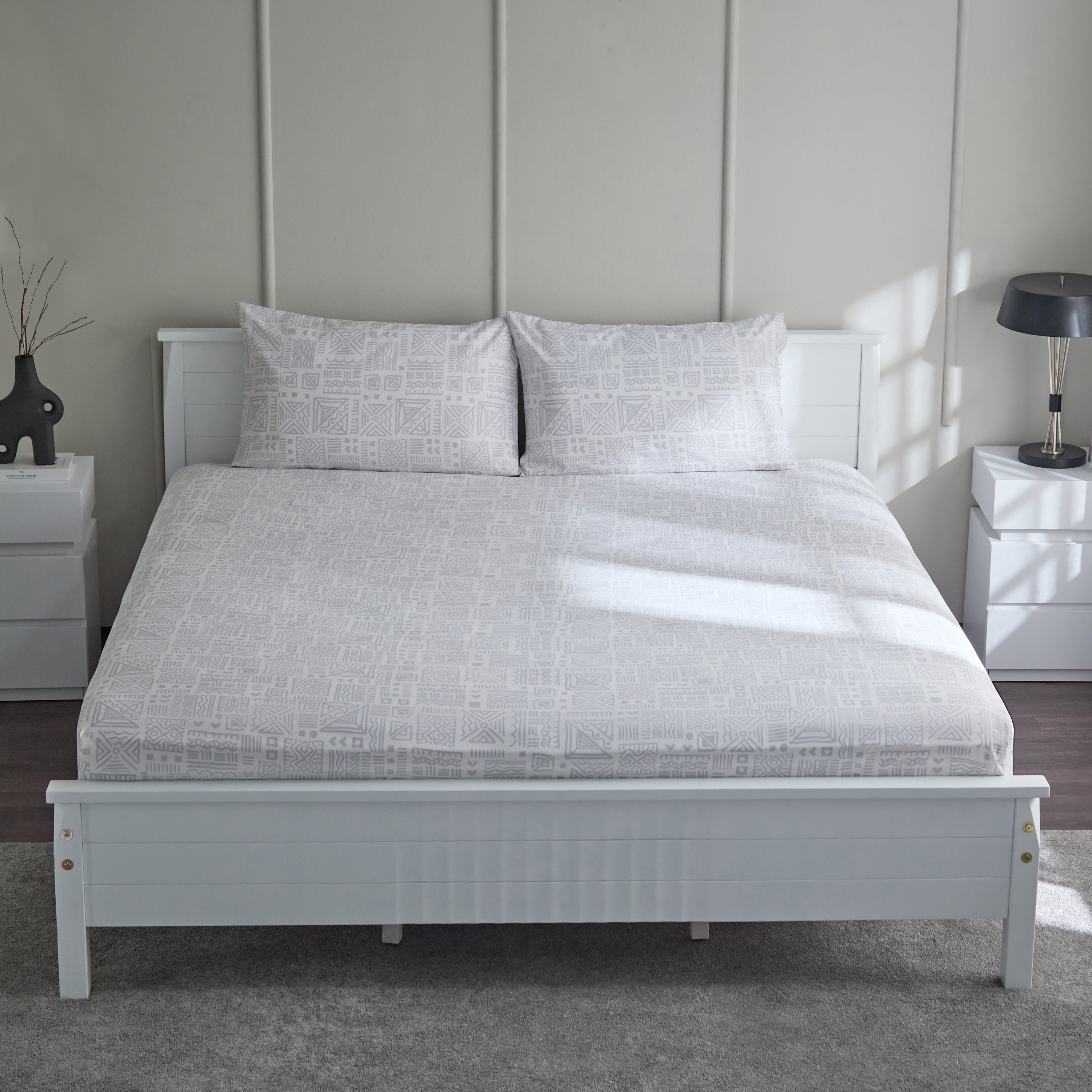 Matrix Raine 3-Piece King Flat Sheet Set - 240x240 cm-hbxhomeware-hbxbedroom-image-2