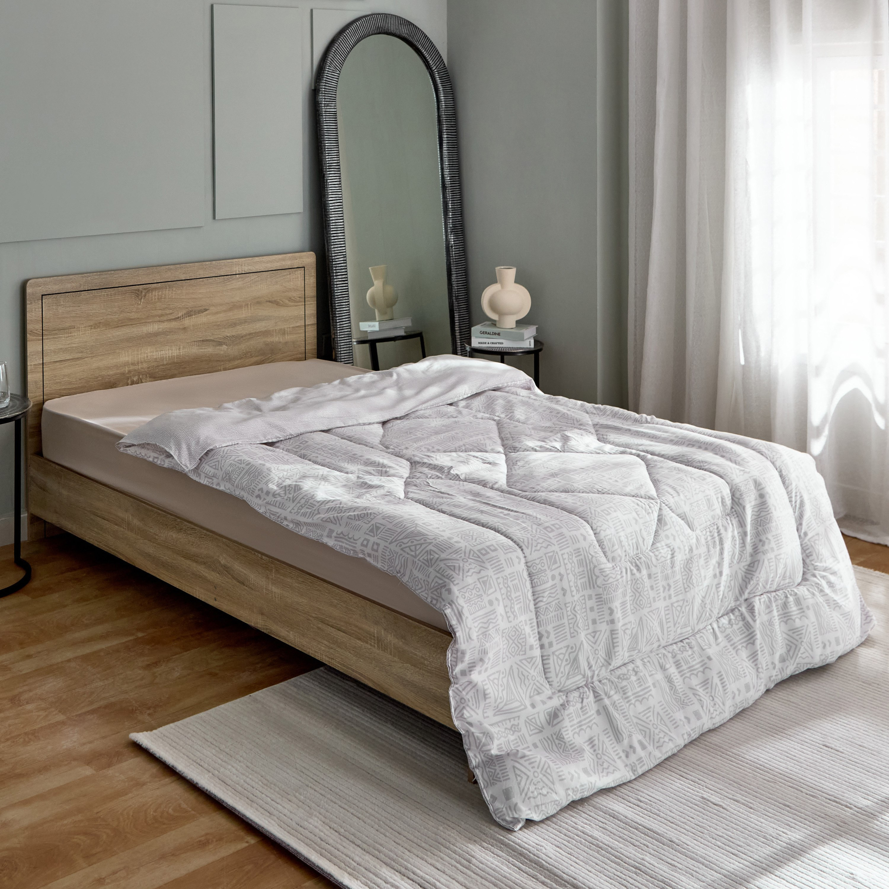 لحاف توين من الألياف الدقيقة رين من ماتريكس- 160x220 سم-hbxkidsandyouth-beddingandfurnishings-comfortersets-image-1
