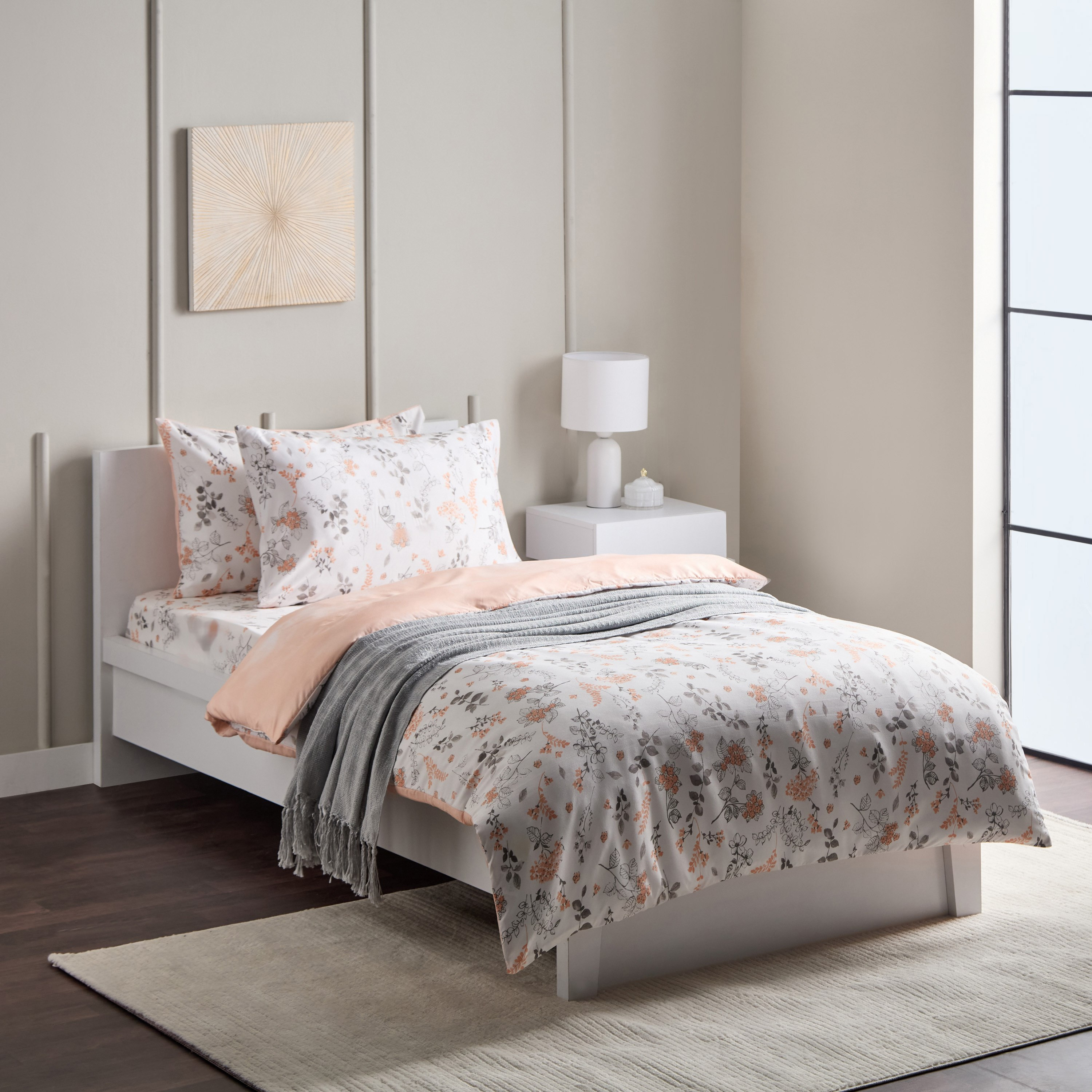 طقم شرشف مسطح فردي قطعتين مولطا من ماتريكس - 140x240 سم-hbxhomeware-hbxbedroom-image-7