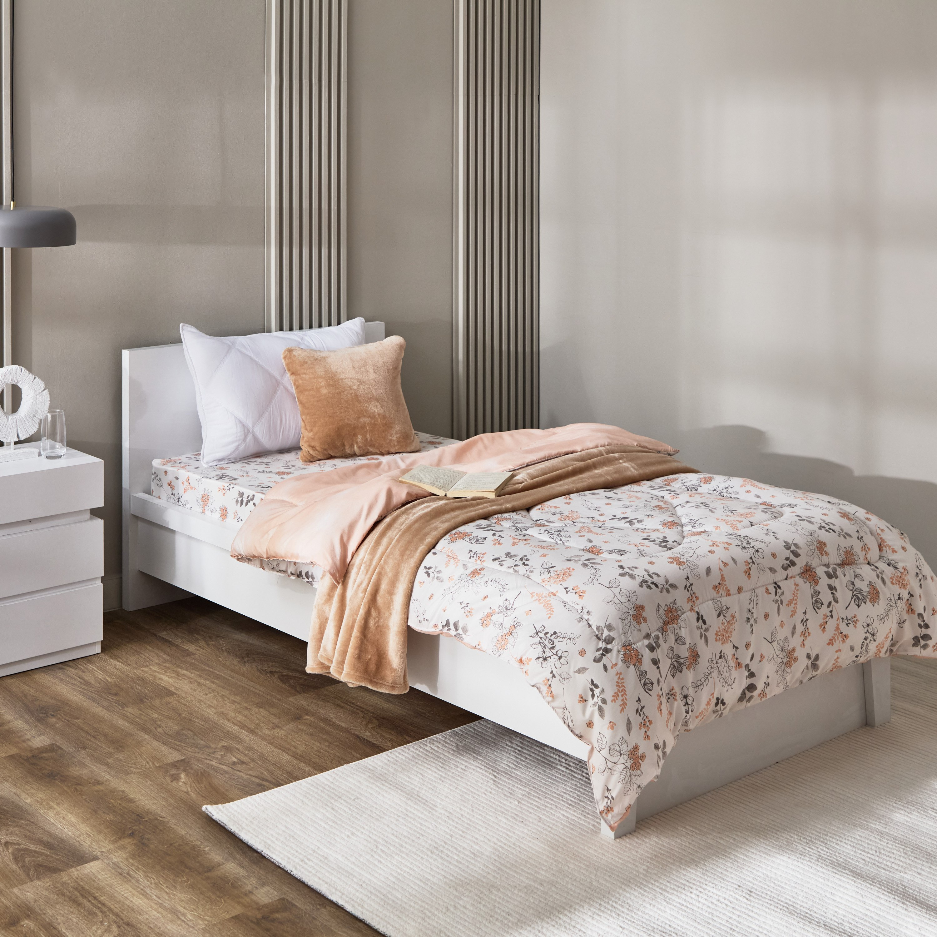 Matrix Malta Microfibre Single Comforter - 135x220 cm-hbxkidsandyouth-beddingandfurnishings-comfortersets-image-5