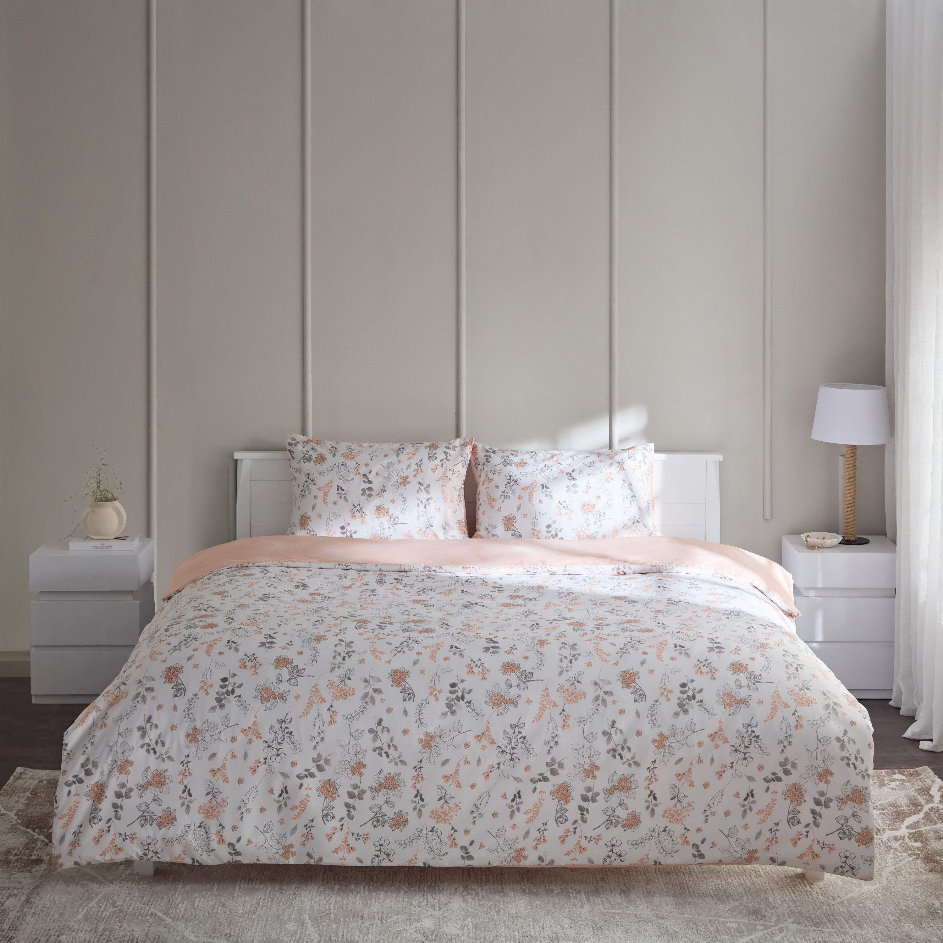 Matrix Malta 3-Piece King Queen Printed Microfibre Duvet Cover Set - 220x220 cm-hbxhomeware-bedding-duvetcovers-image-2