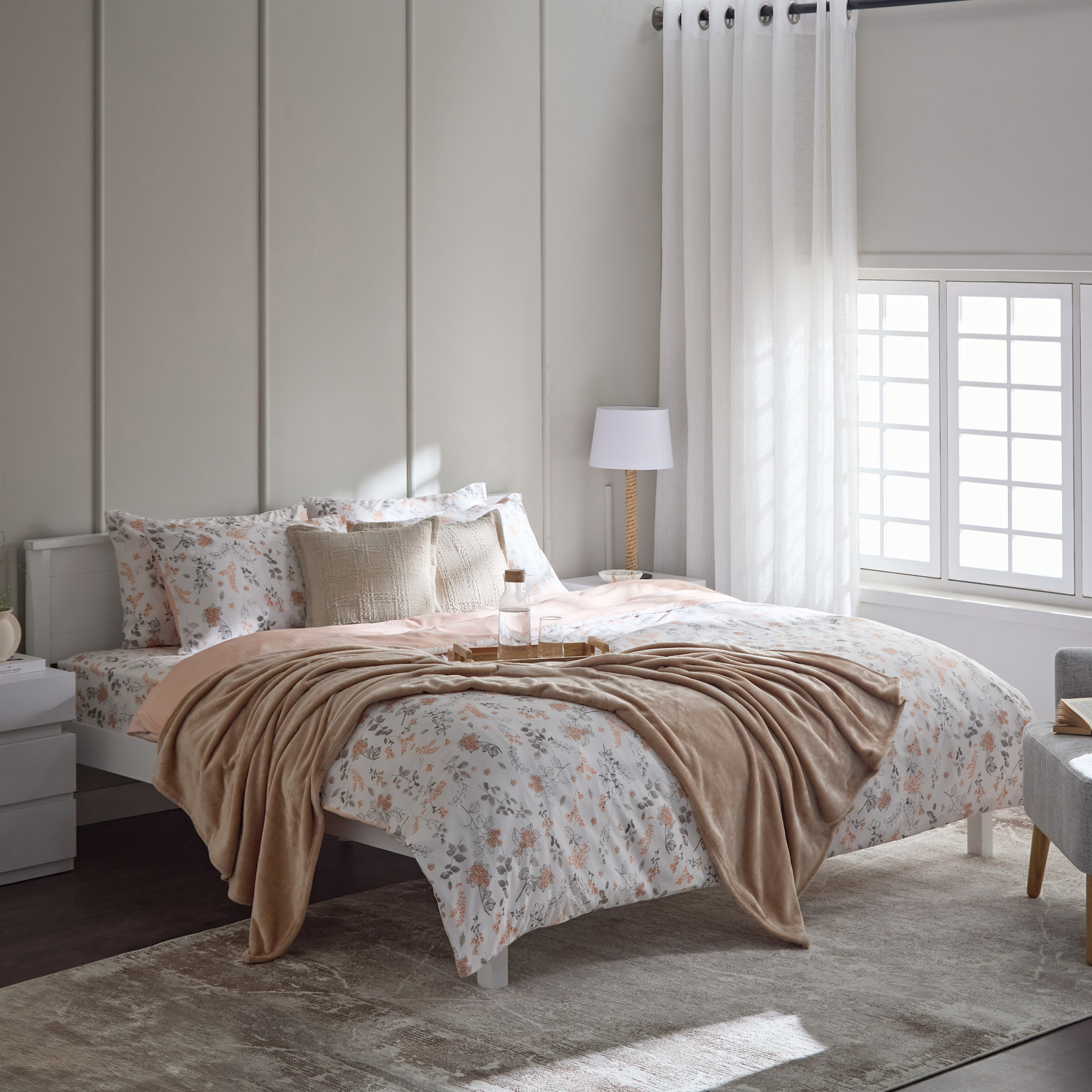 Matrix Malta 3-Piece King Queen Printed Microfibre Duvet Cover Set - 220x220 cm-hbxhomeware-bedding-duvetcovers-image-7
