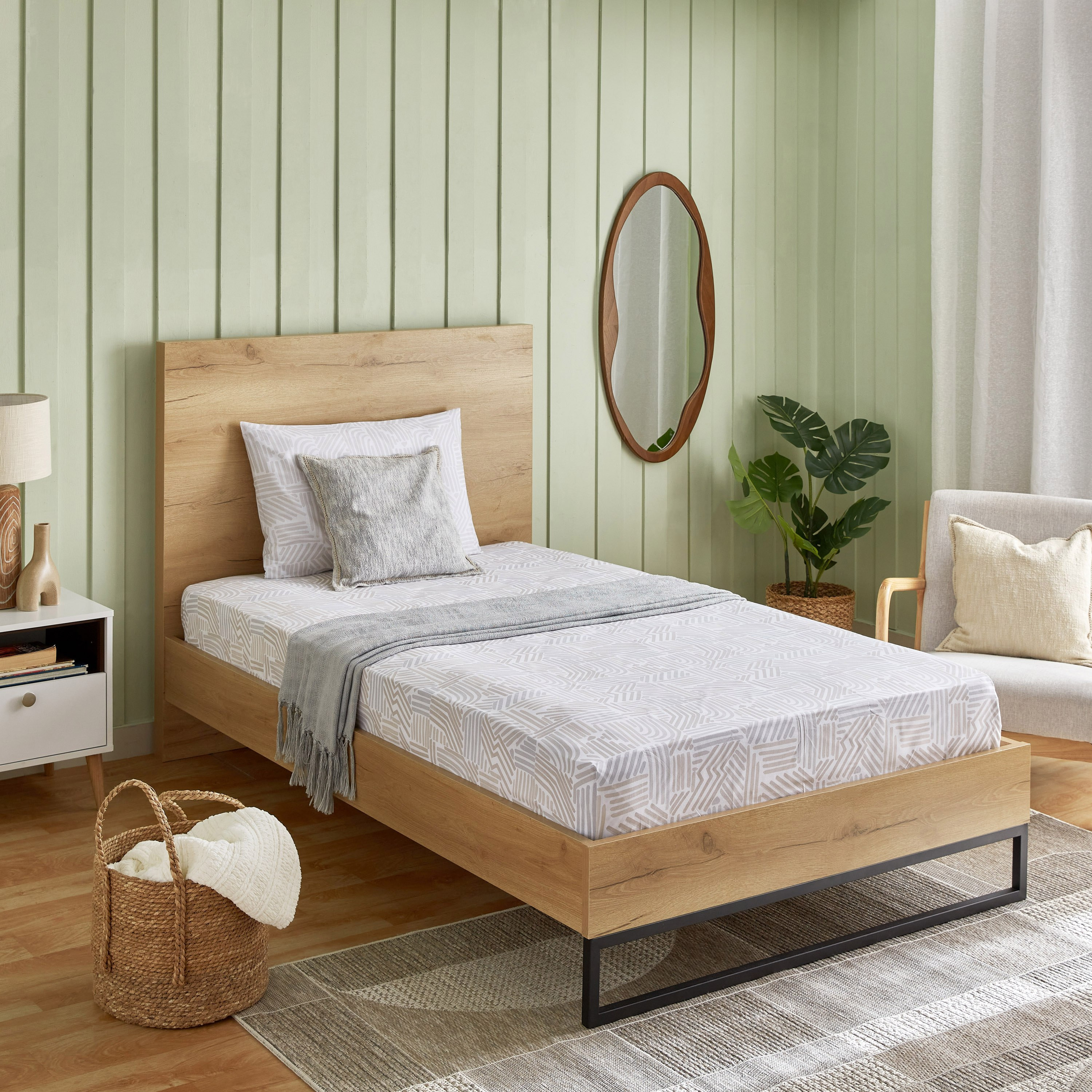 شرشف مسطح توين بولي قطن ريكو من ألبانيا - 170x260 سم-hbxhomeware-hbxbedroom-image-7