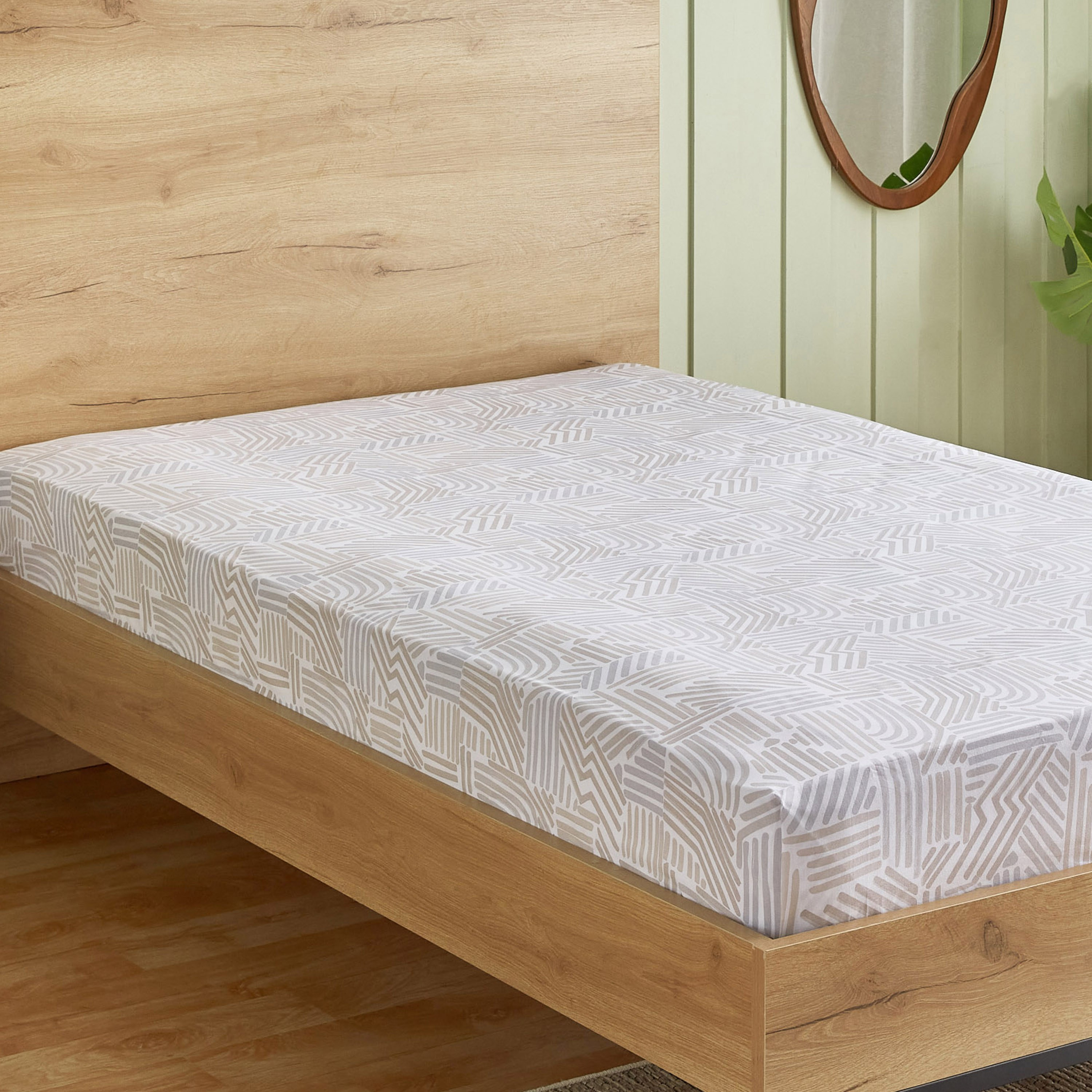 شرشف مسطح توين بولي قطن ريكو من ألبانيا - 170x260 سم-hbxhomeware-hbxbedroom-image-1