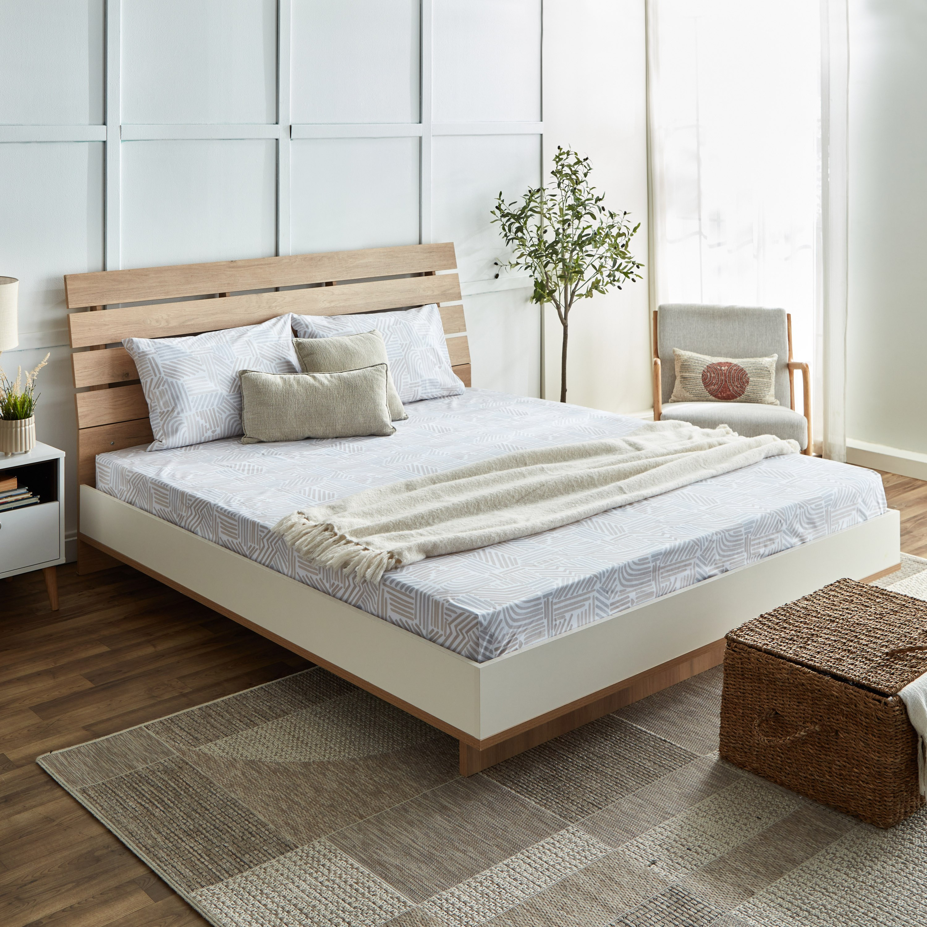 شرشف مسطح كينج بولي قطن ريكو من ألبانيا - 240x260 سم-hbxhomeware-hbxbedroom-image-6