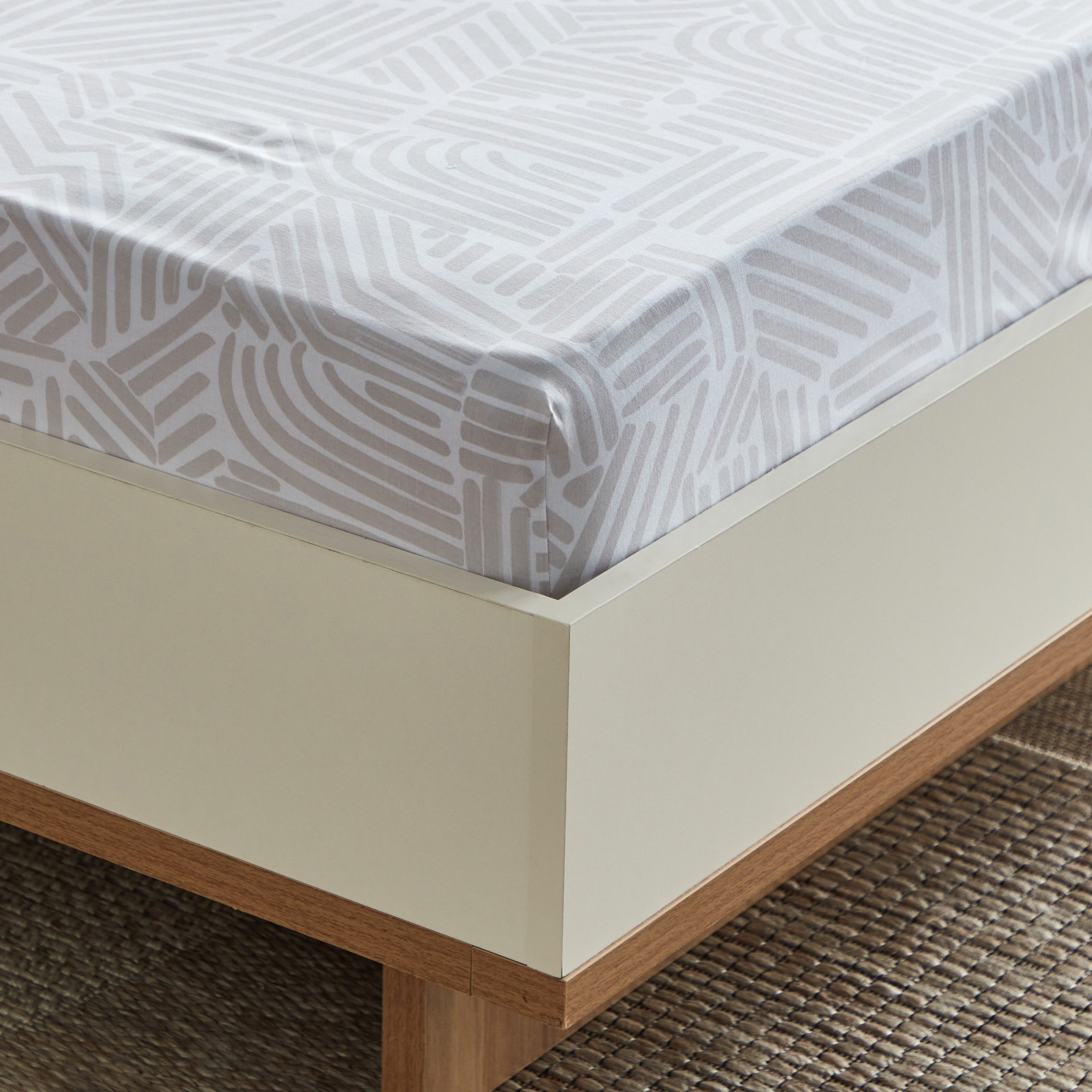 شرشف مطاطي كينج بولي قطن ريكو من ألبانيا - 180x200+25 سم-hbxhomeware-hbxbedroom-image-4