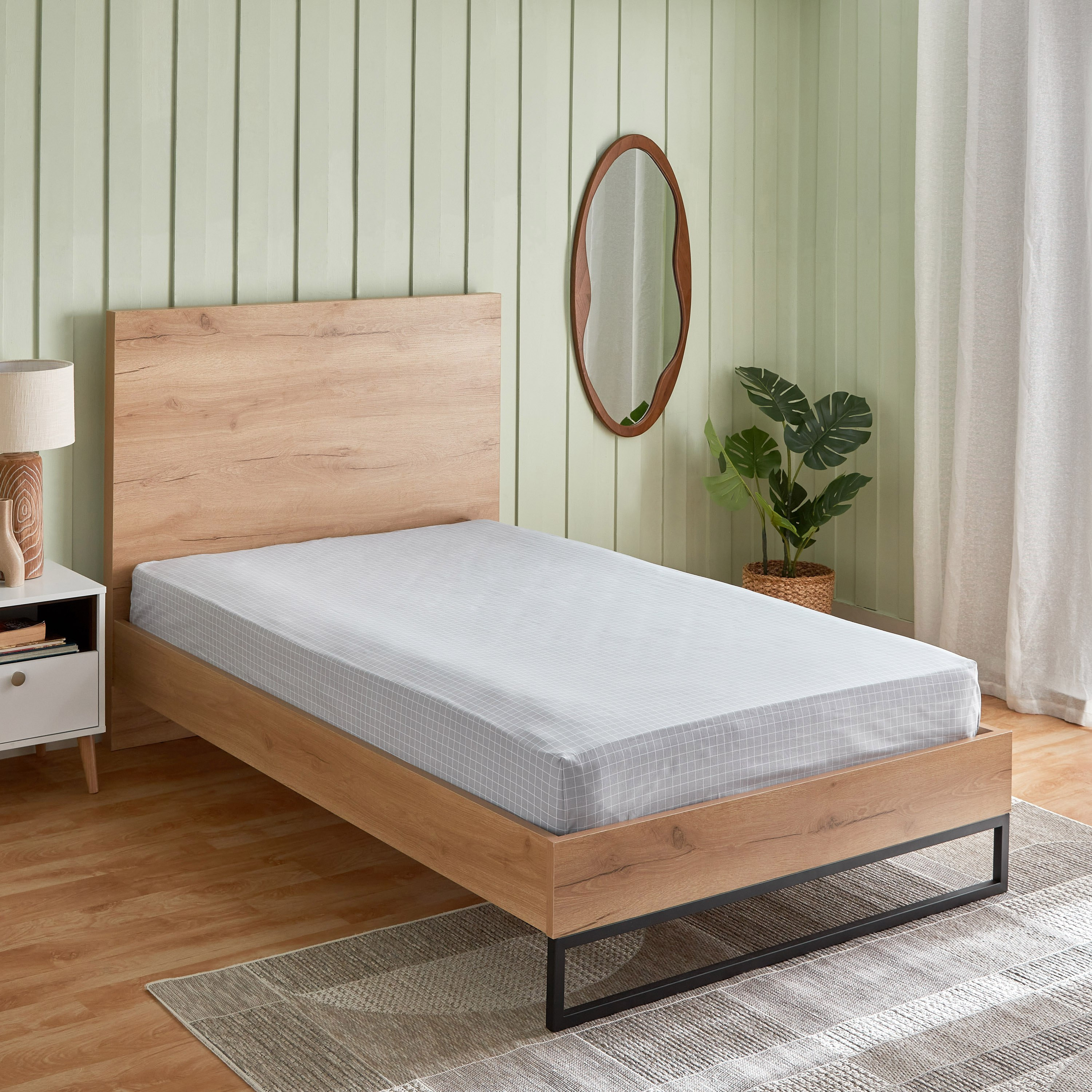 شرشف مسطح توين بولي قطن ماركو من ألبانيا - 170x260 سم-hbxhomeware-bedding-flatsheets-image-2