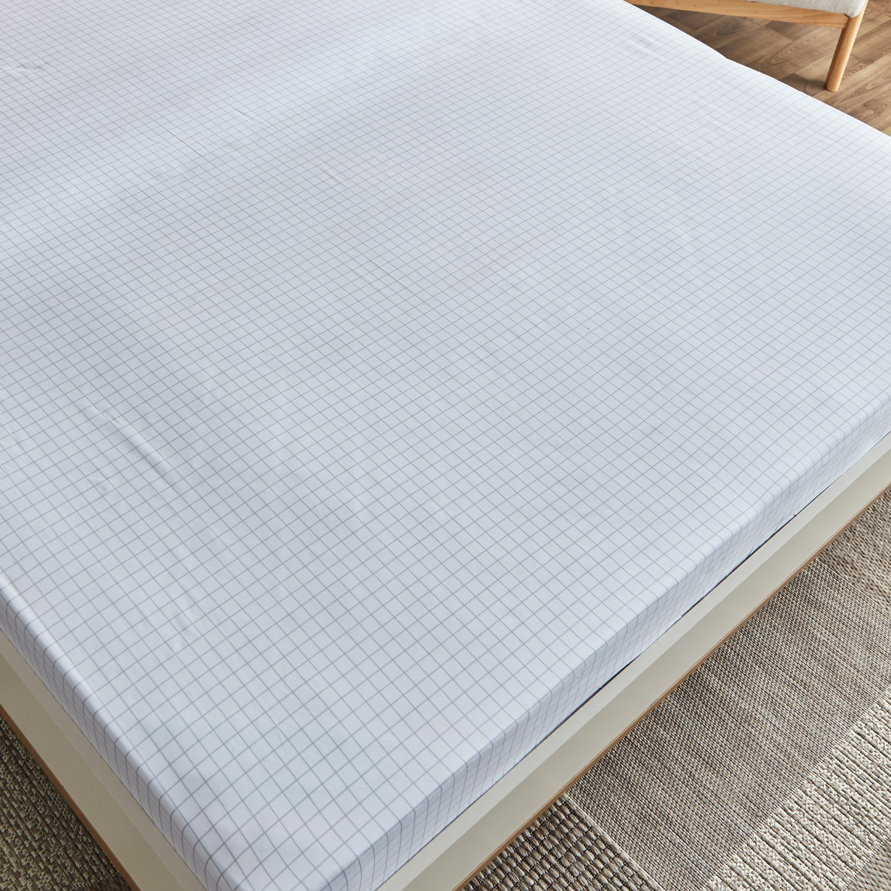Albania Marco Polycotton King Fitted Sheet - 180x200+25 cm-hbxhomeware-hbxbedroom-image-3