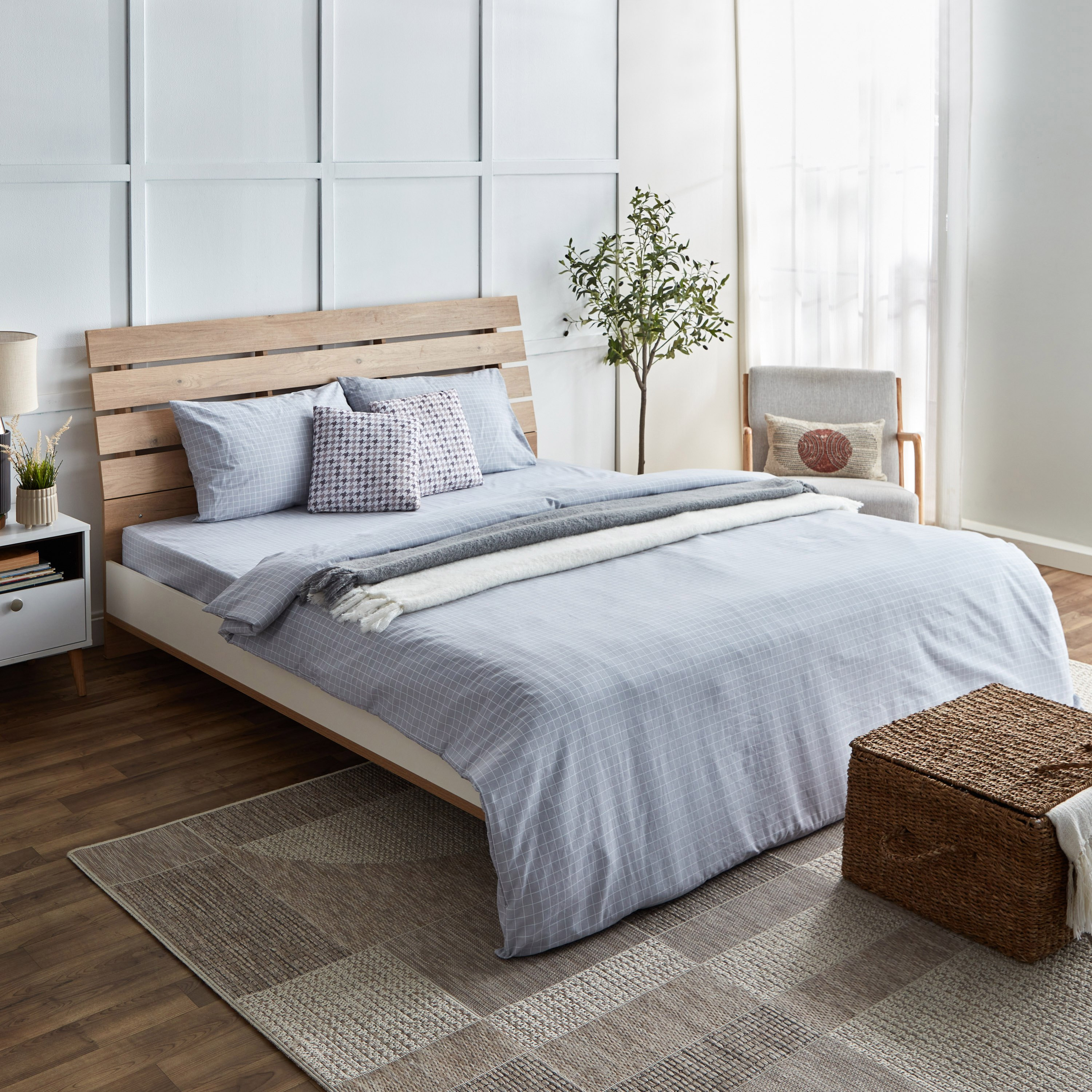طقم غطاء لحاف كوين كينج 3 قطع من البولي قطن بطبعات ماركو من ألبانيا - 220x220 سم-hbxhomeware-hbxdecorandfurnishings-image-8