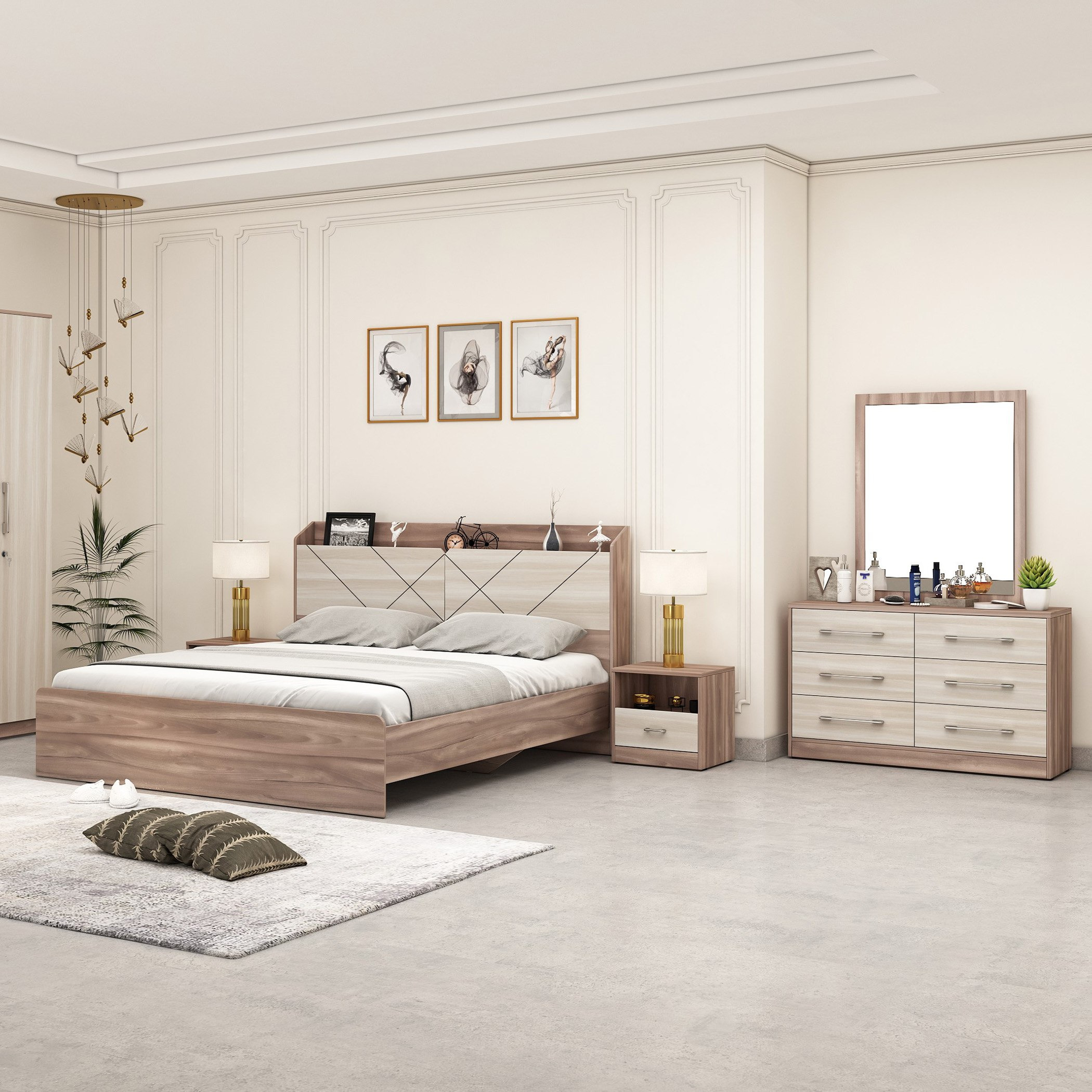 Brixton 5-Piece Headboard Storage King Bedroom Set - 180x200 cm-PROMO_HB_SA_HBX10_TH1000_NEW_031025-image-1
