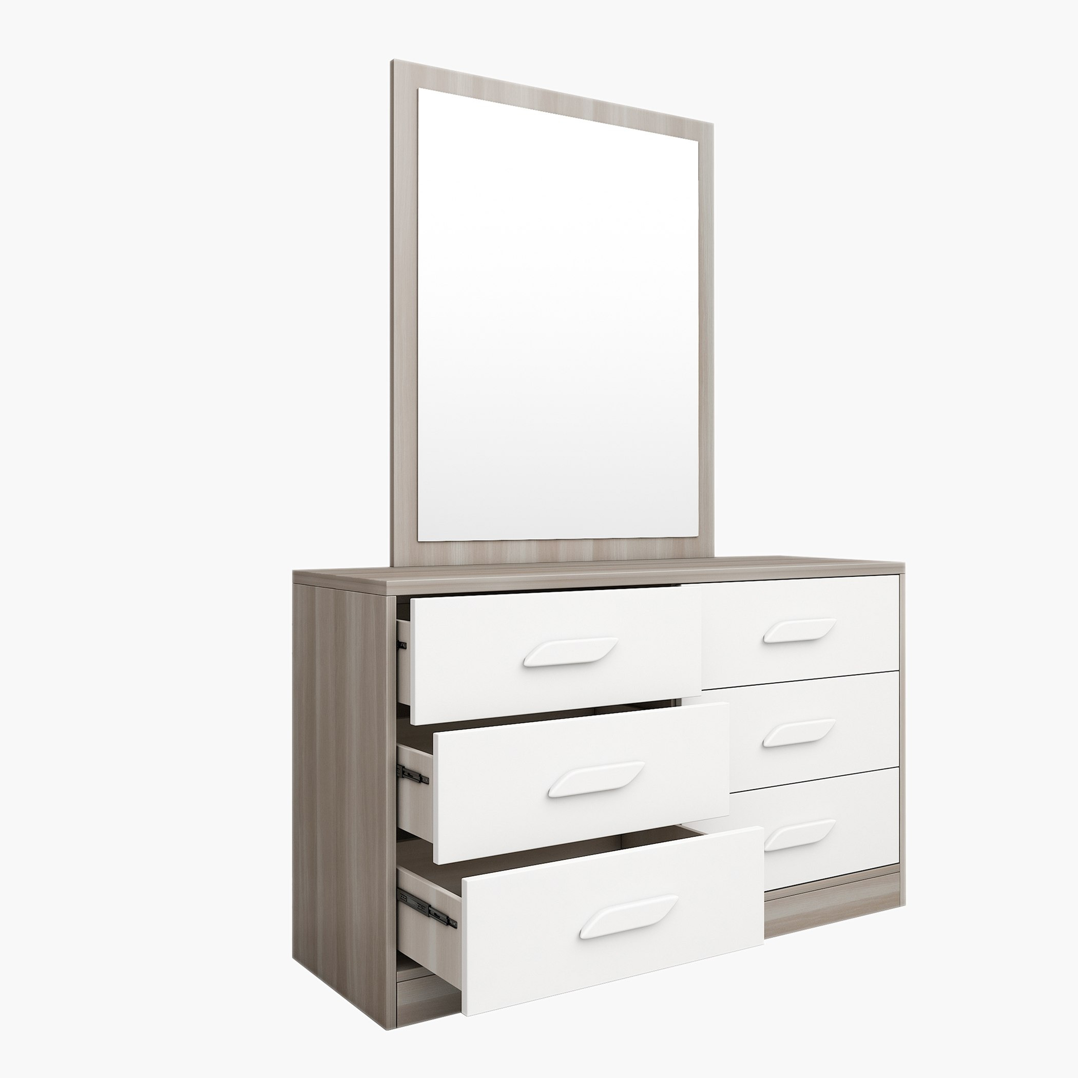 طقم غرفة نوم كينج 5 قطع من نيوبورت - 180x200 سم-hbxbedroom-bedsandbedsets-bedroomsets-king-image-12