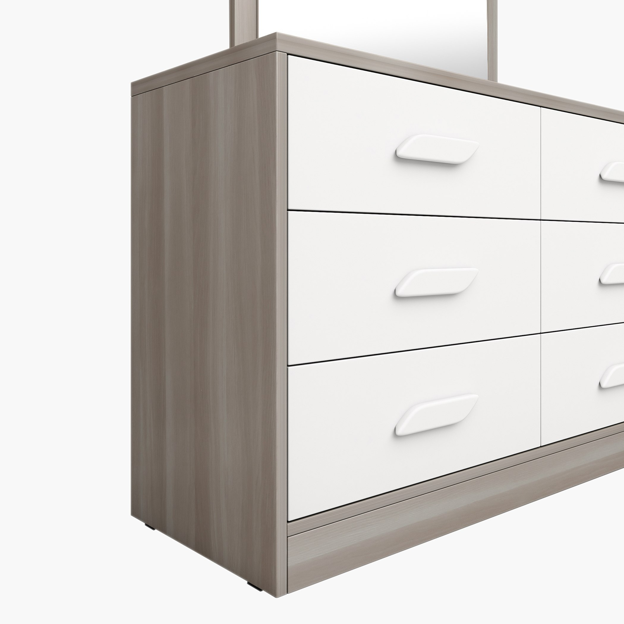 طقم غرفة نوم كينج 5 قطع من نيوبورت - 180x200 سم-hbxbedroom-bedsandbedsets-bedroomsets-king-image-13
