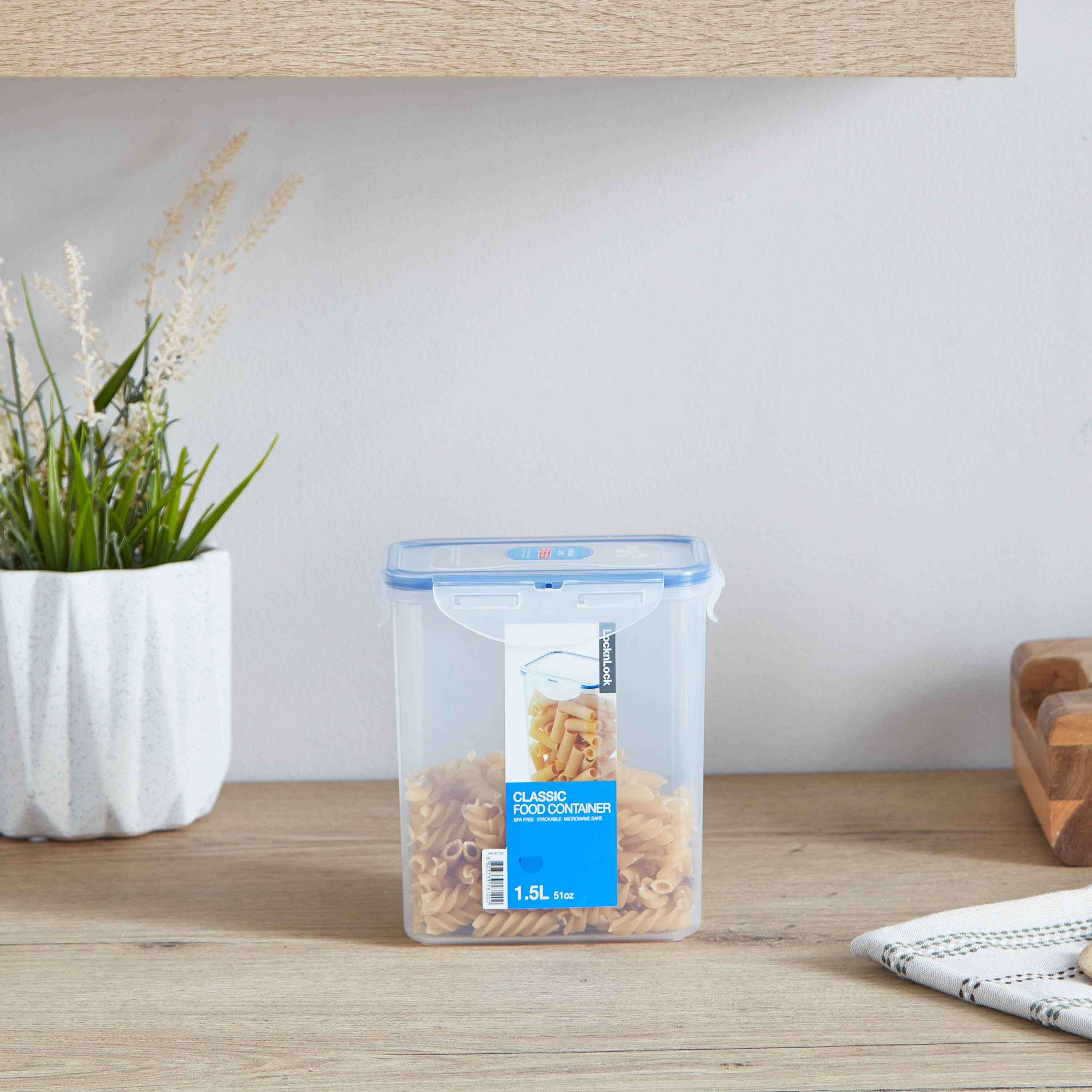 حاوية طعام مستطيلة طويلة من لوك أند لوك - 1.5 لتر-hbxhomeware-hbxkitchen-image-1