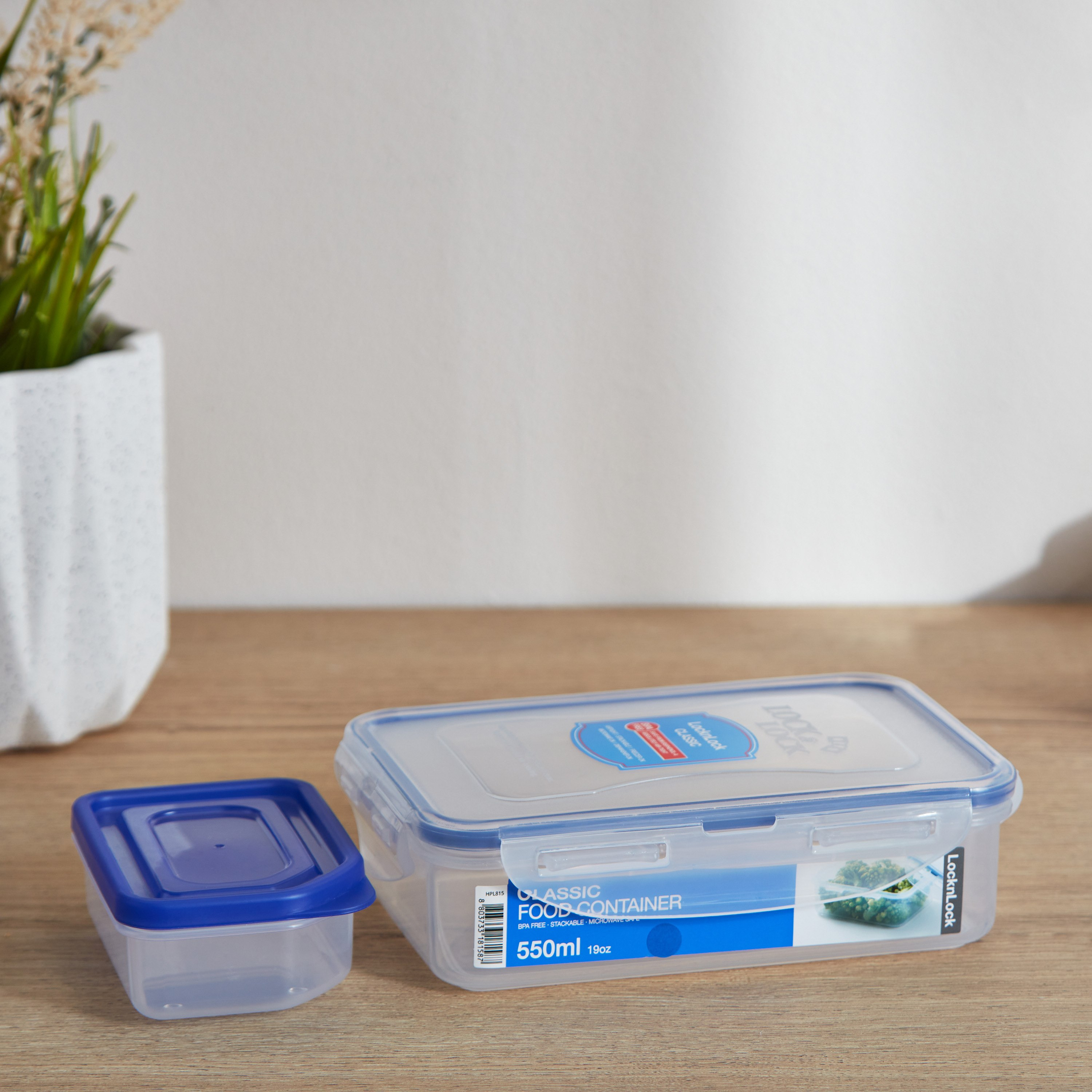 Lock & Lock Rectangular Food Container - 550 ml-hbxhomeware-hbxkitchen-image-2
