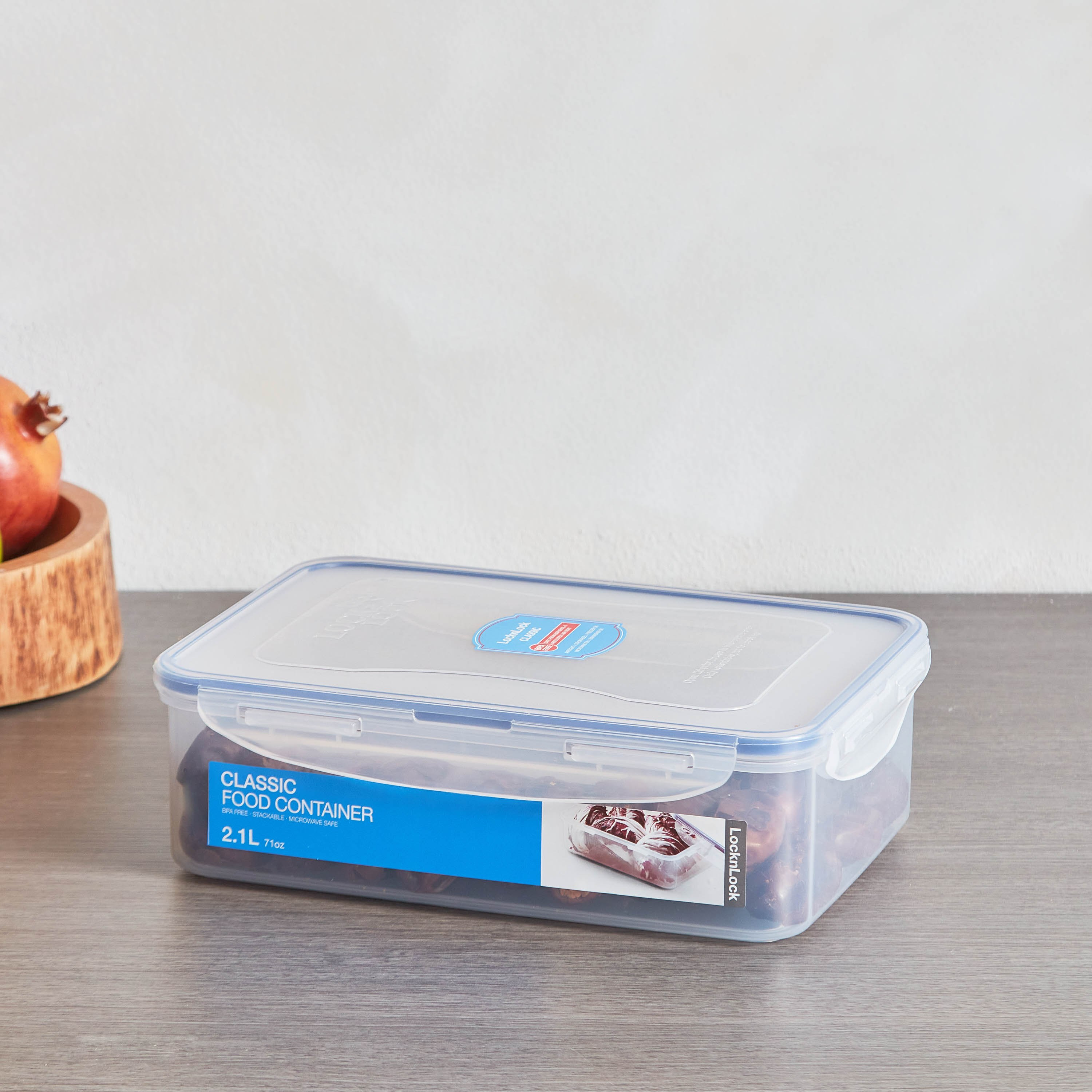 حاوية طعام مستطيلة من لوك أند لوك - 2.1 لتر-hbxhomeware-hbxkitchen-image-1