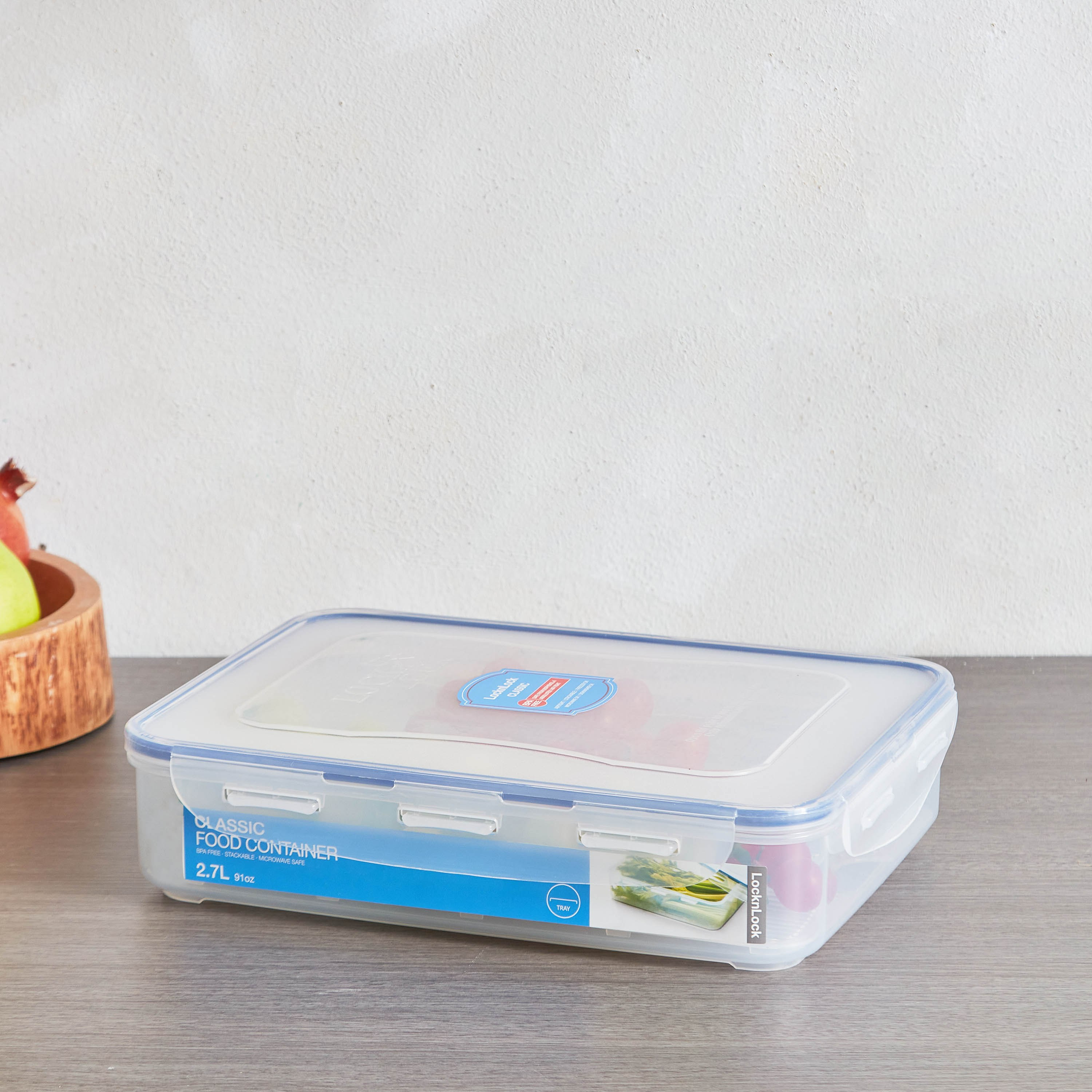 Lock & Lock Rectangular Food Container - 2.7 L-hbxhomeware-hbxkitchen-image-1