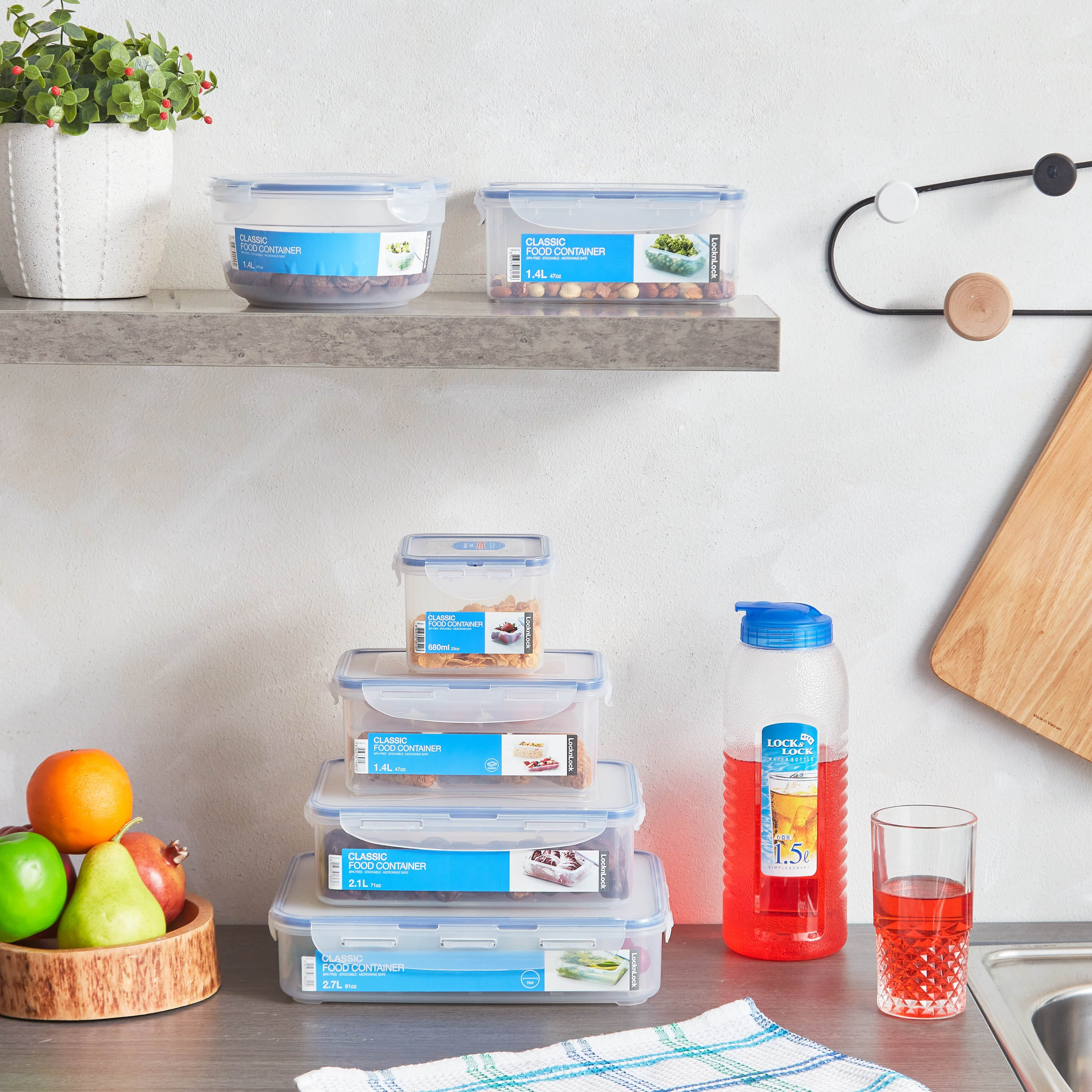 Lock & Lock Rectangular Food Container - 2.7 L-hbxhomeware-hbxkitchen-image-5