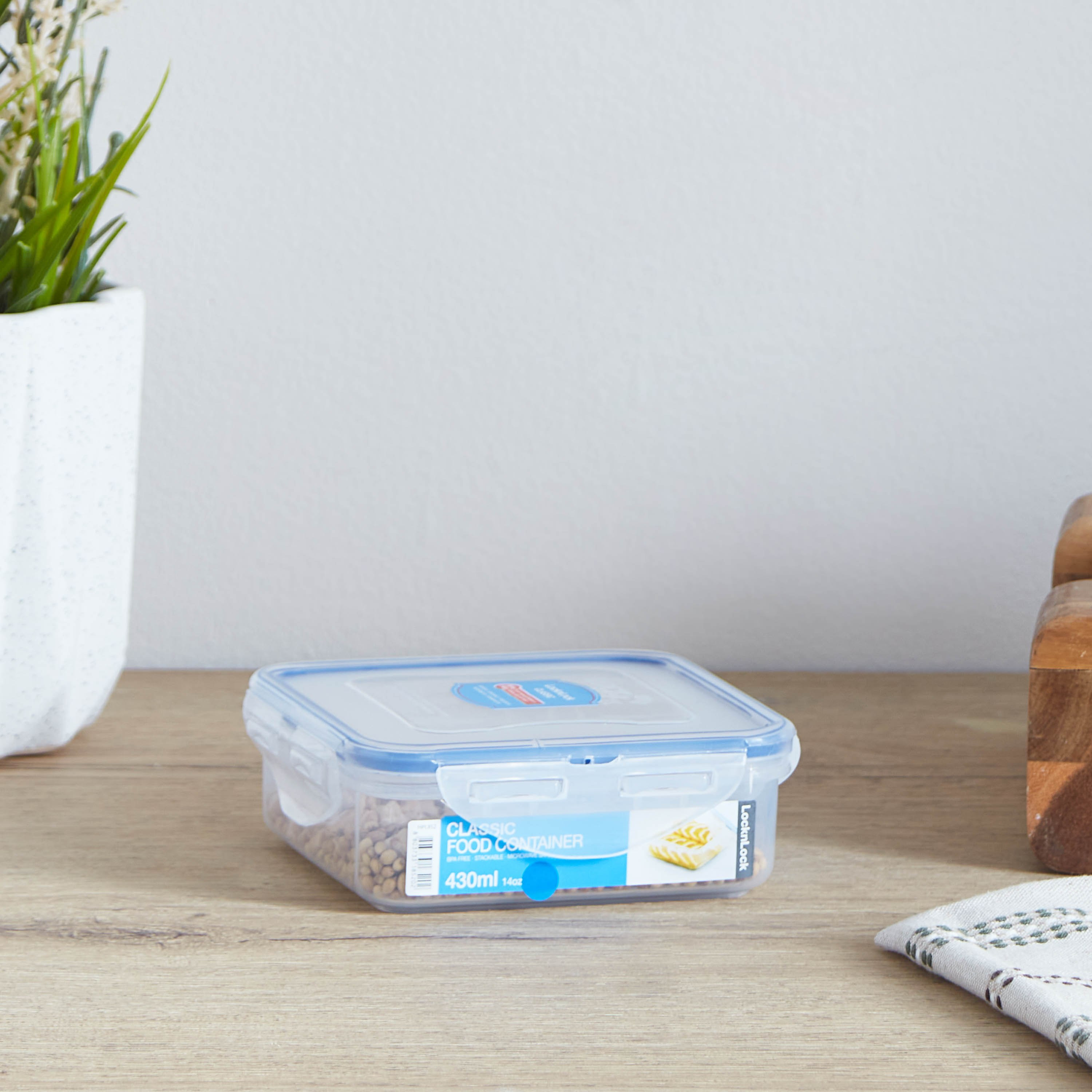حاوية طعام مربعة من لوك أند لوك - 430 مل-hbxhomeware-hbxkitchen-image-1