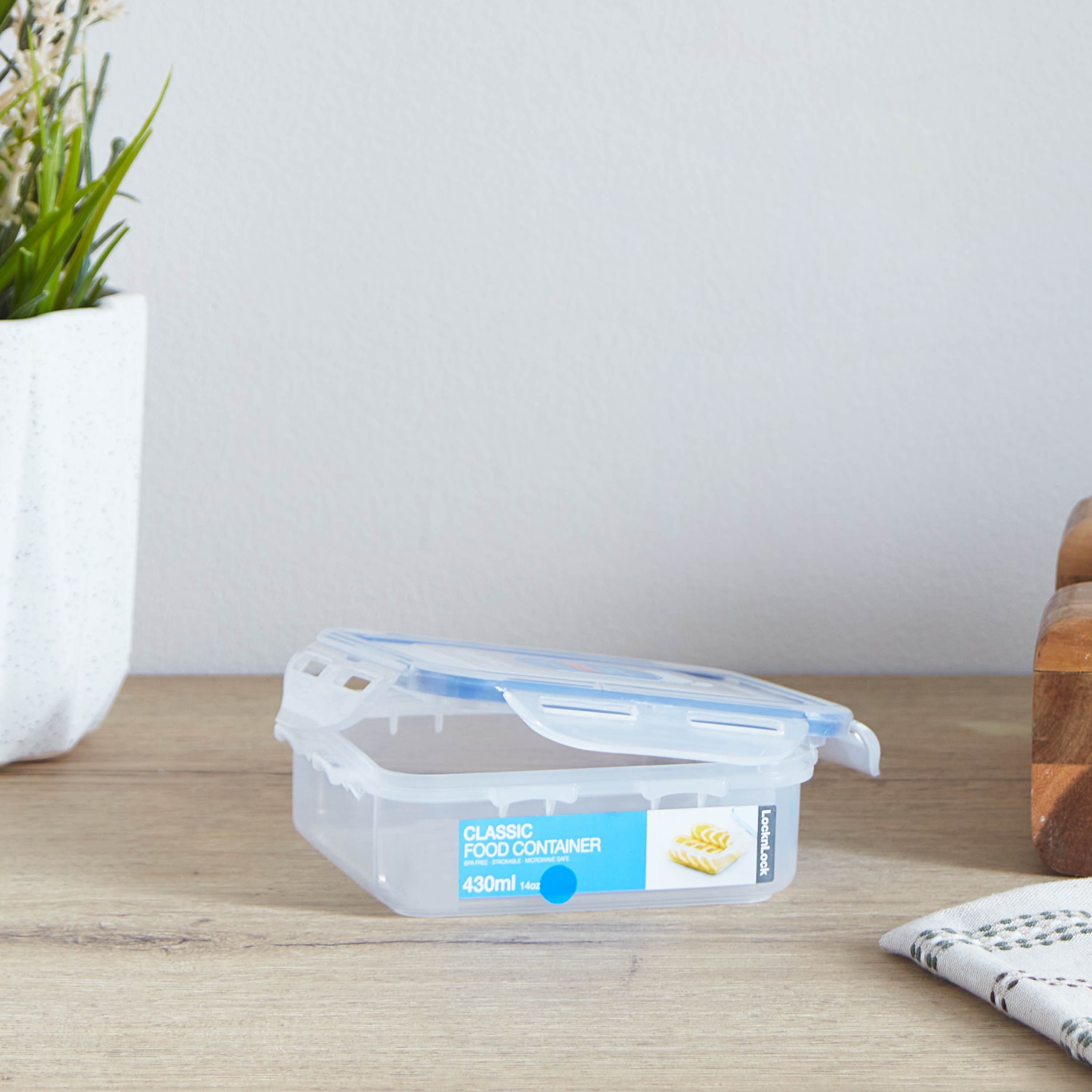 حاوية طعام مربعة من لوك أند لوك - 430 مل-hbxhomeware-hbxkitchen-image-3