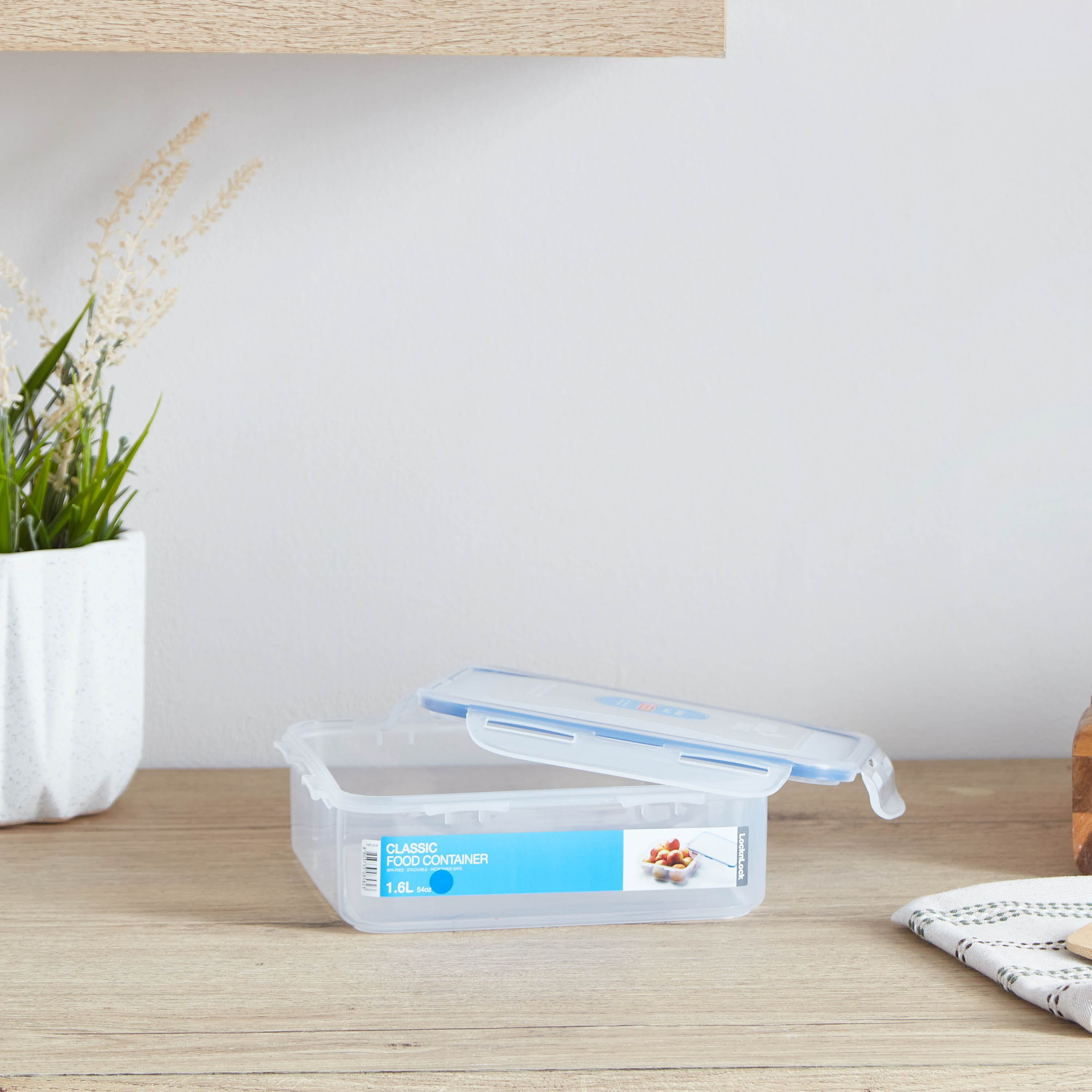 حاوية طعام مربعة من لوك أند لوك - 1.6 لتر-hbxhomeware-hbxkitchen-image-4