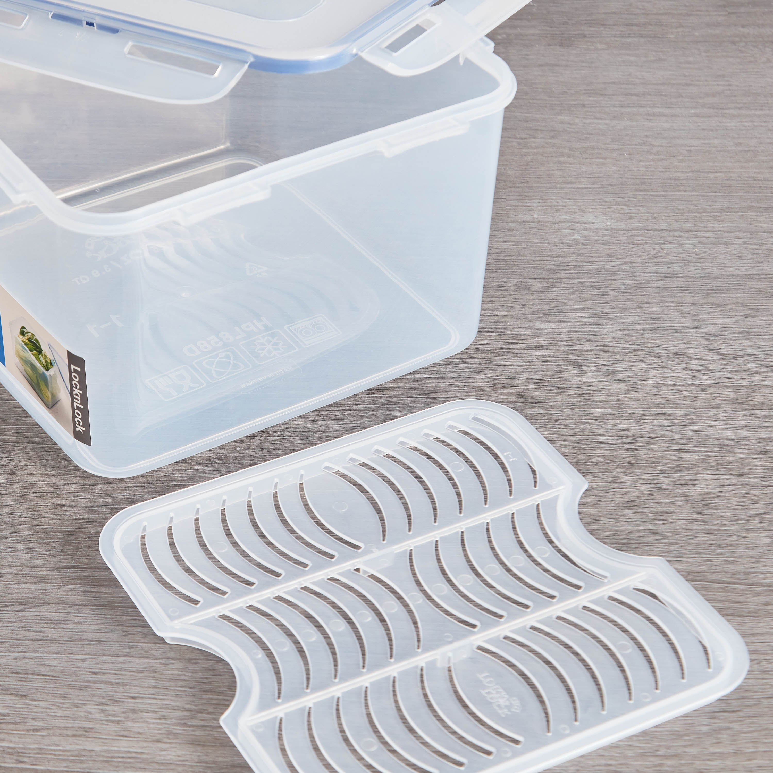 حاوية طعام مربعة مع صينية من لوك آند لوك - 3.7 لتر-hbxhomeware-hbxkitchen-image-4