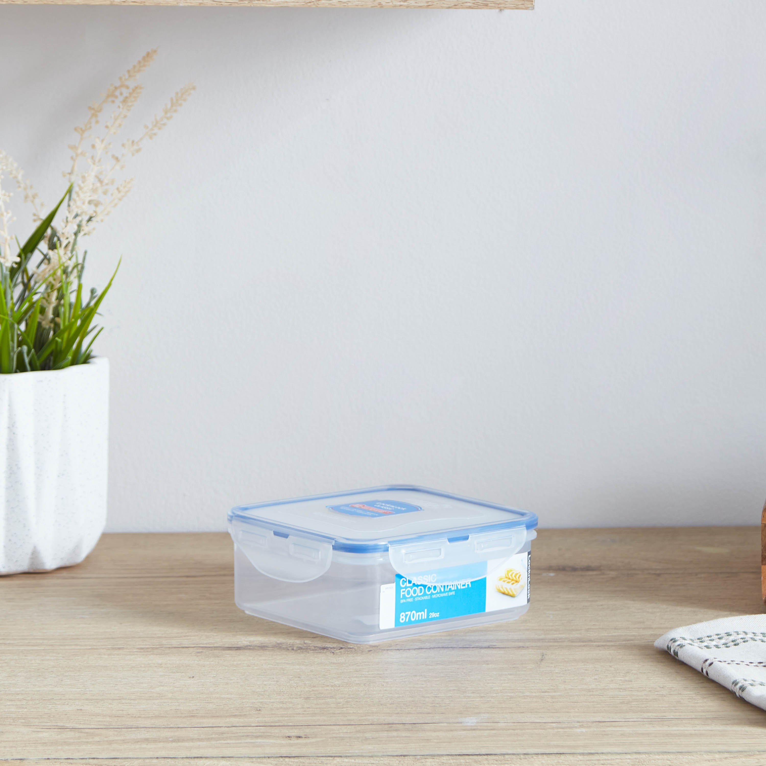 حاوية طعام مربعة من لوك أند لوك - 870 مل-hbxhomeware-hbxkitchen-image-2
