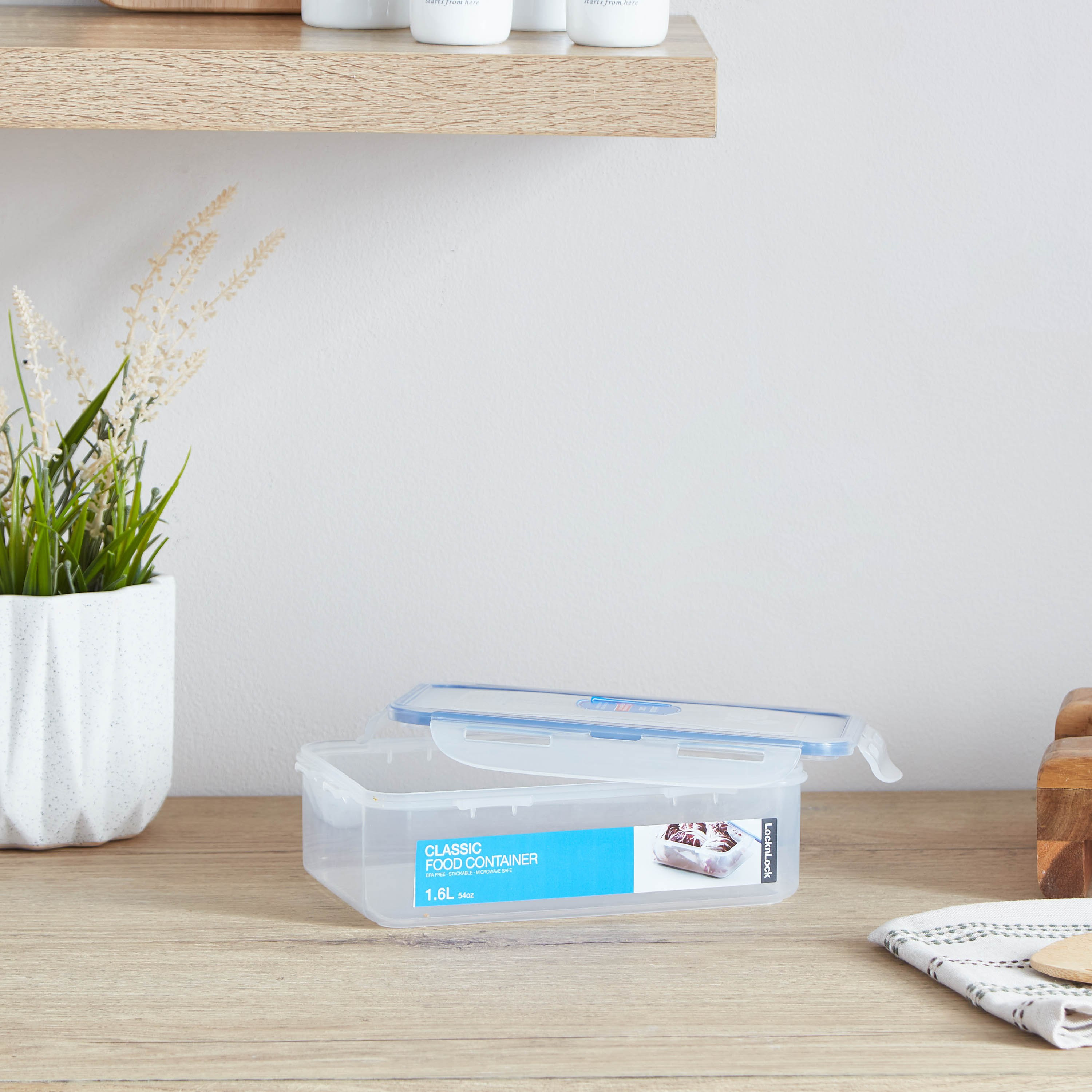 Lock & Lock Rectangular Food Container - 1.6 L-hbxhomeware-hbxkitchen-image-3