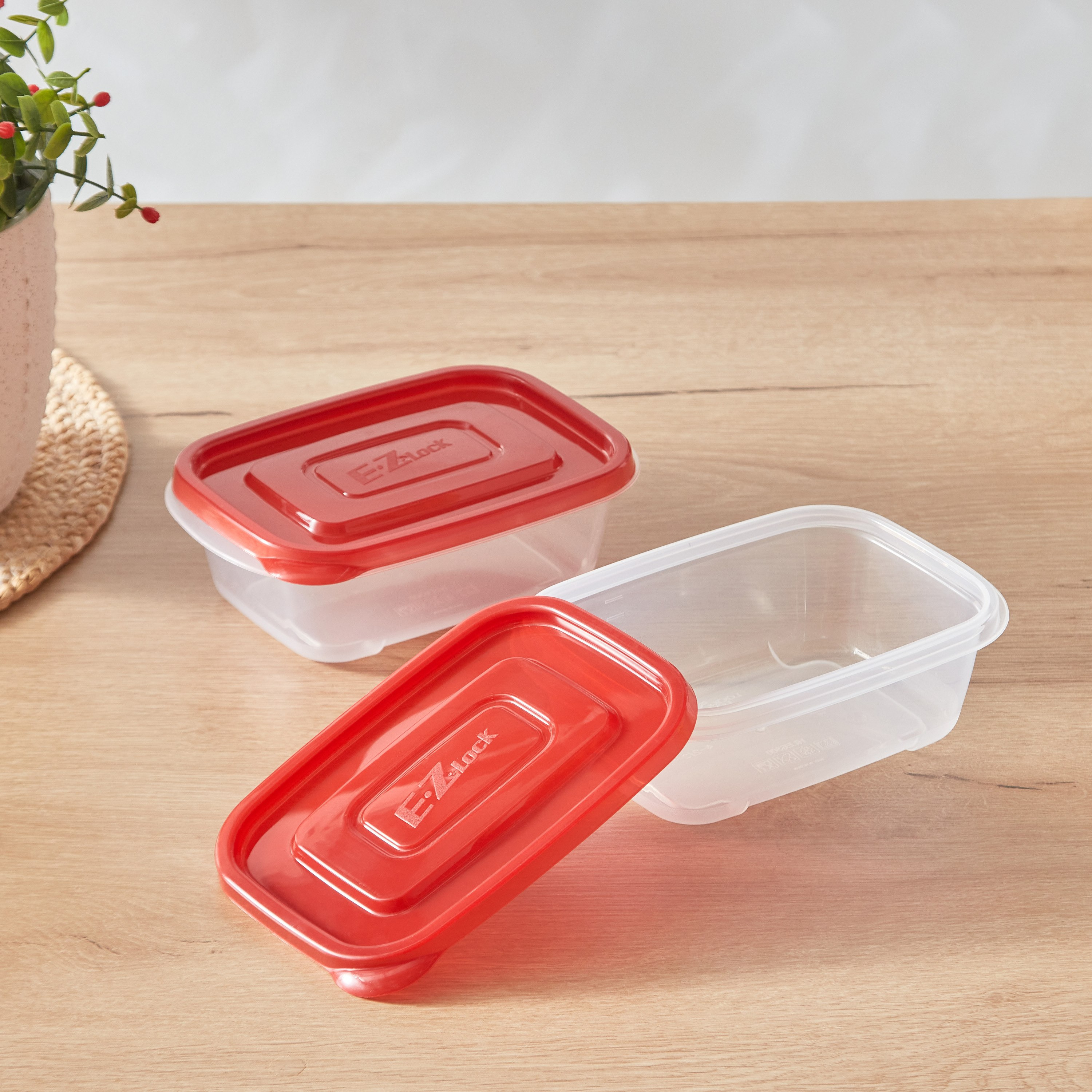 طقم حاويات مستطيلة إيزلوك قطعتين من لوك آند لوك - 520 مل-hbxhomeware-hbxkitchen-image-3