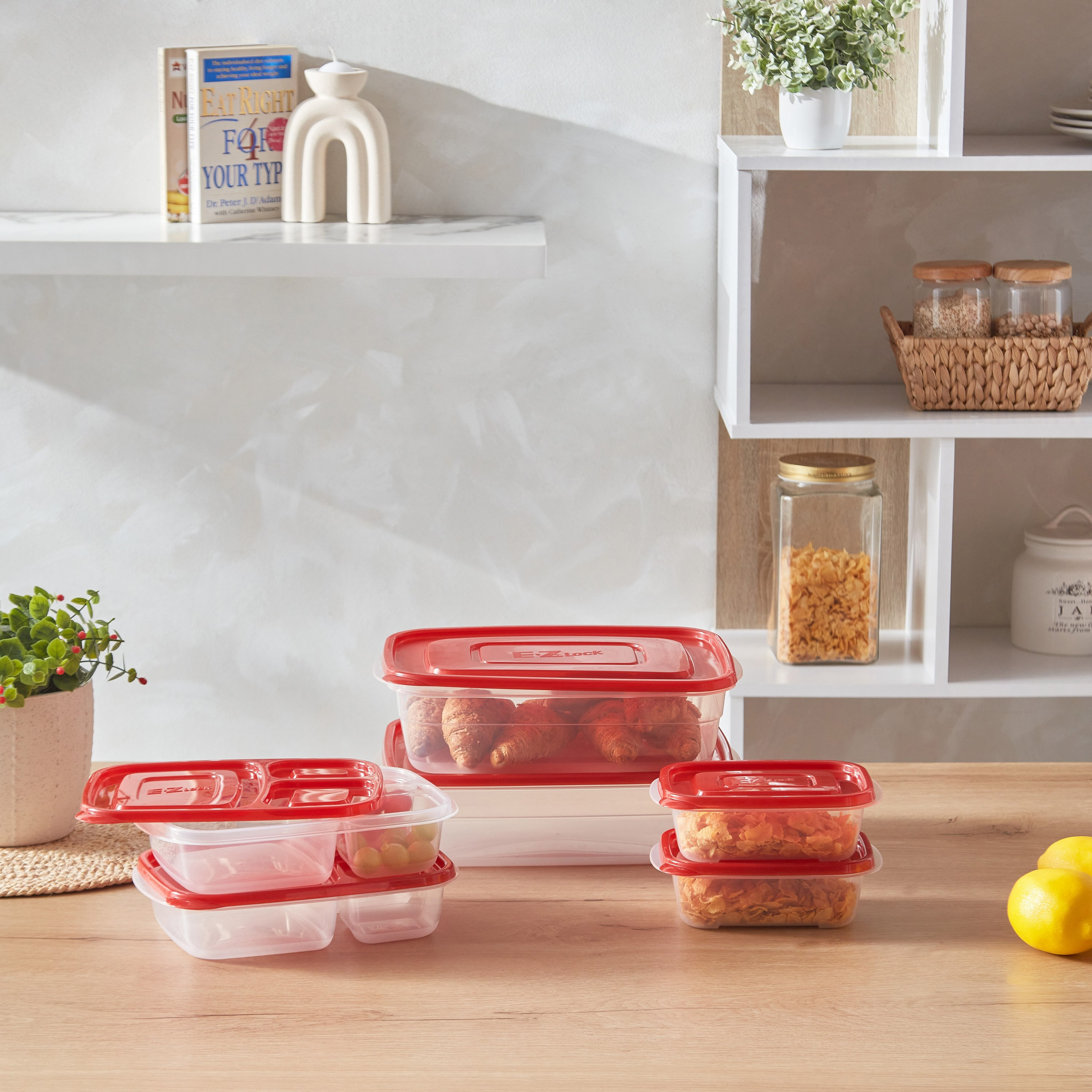 طقم حاويات مستطيلة إيزلوك قطعتين من لوك آند لوك - 520 مل-hbxhomeware-hbxkitchen-image-5