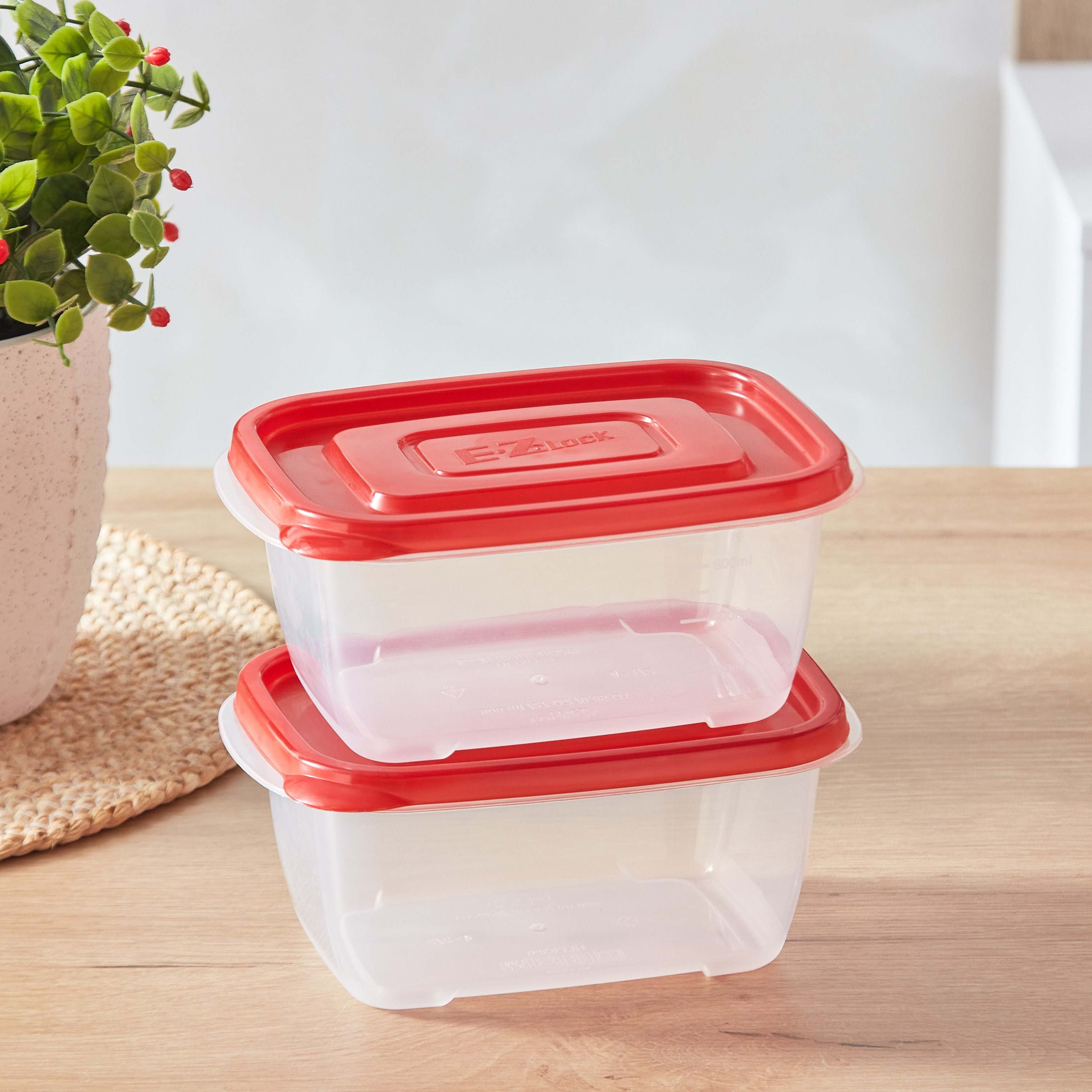 طقم حاويات إيزي لوك مستطيلة -قطعتين من لوك اند لوك -800 مل-hbxhomeware-hbxkitchen-image-2