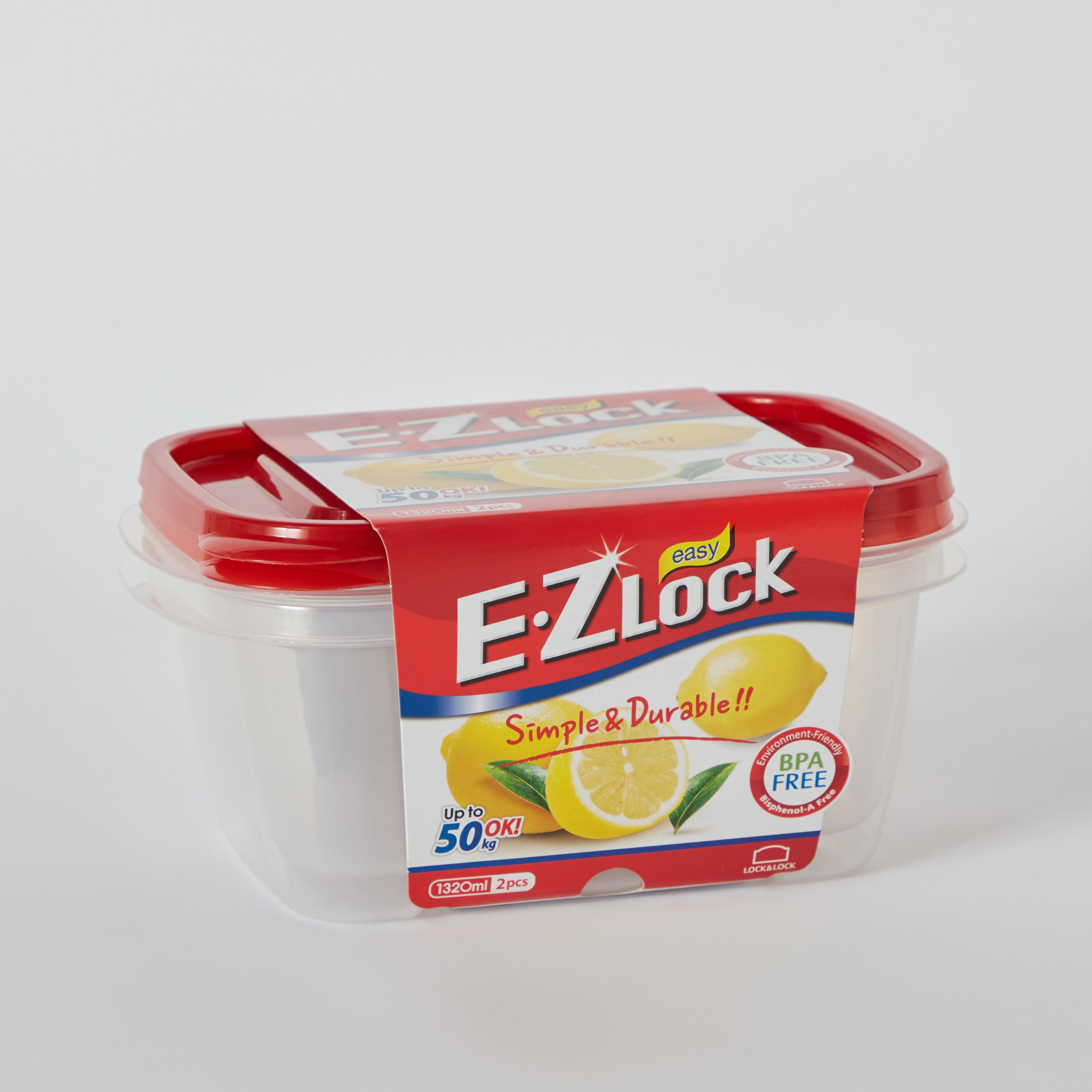 طقم حاويات إيزي لوك مستطيلة -قطعتين من لوك أند لوك -1.32 مل-hbxhomeware-hbxkitchen-image-6
