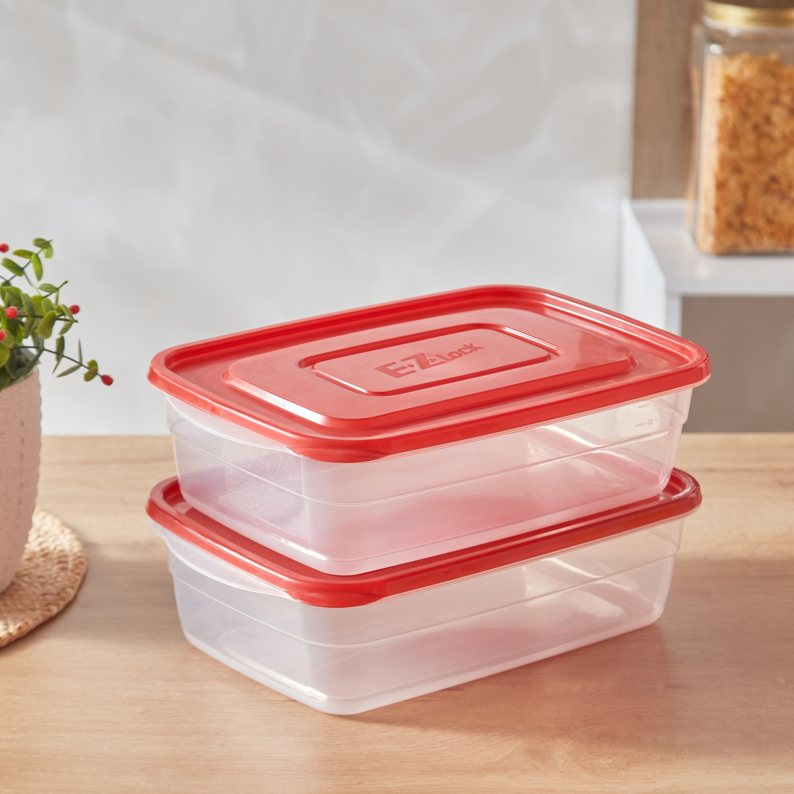 طقم حاويات إيزي لوك مستطيلة -قطعتين من لوك أند لوك -2.7 لتر-hbxhomeware-hbxkitchen-image-2