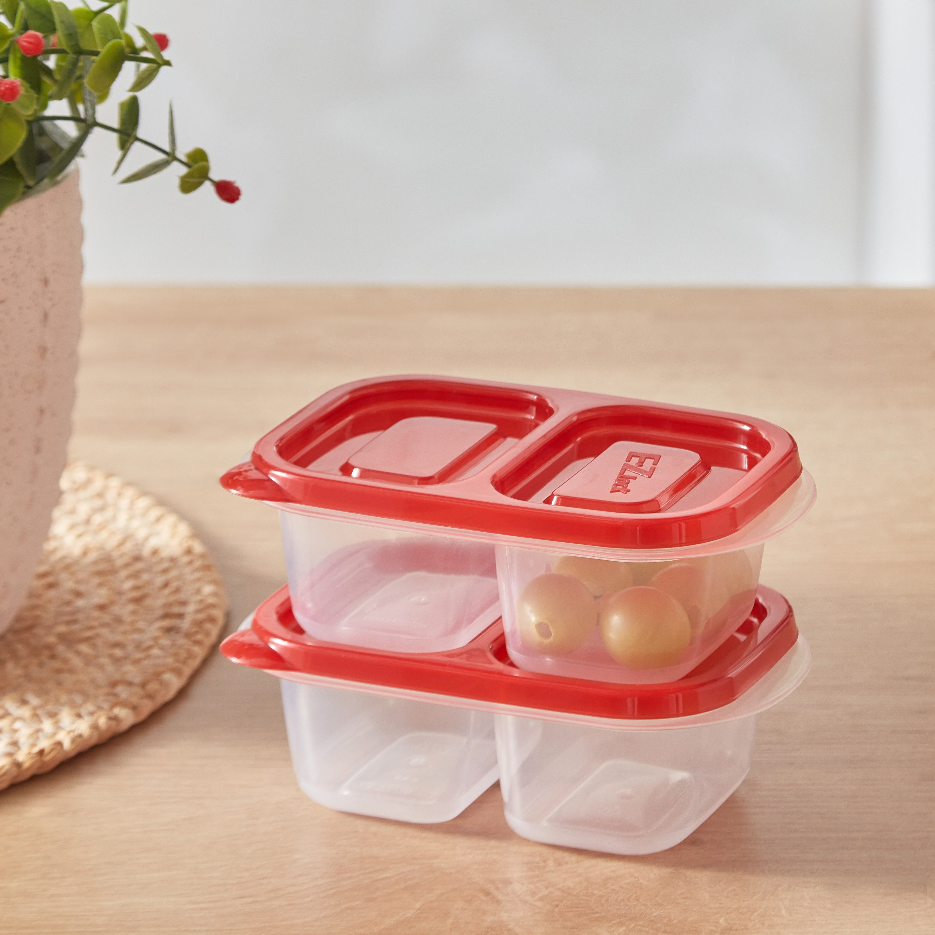 طقم حاويات إيزي لوك مستطيلة -قطعتين من لوك آند لوك - 260 مل-hbxhomeware-hbxkitchen-image-1