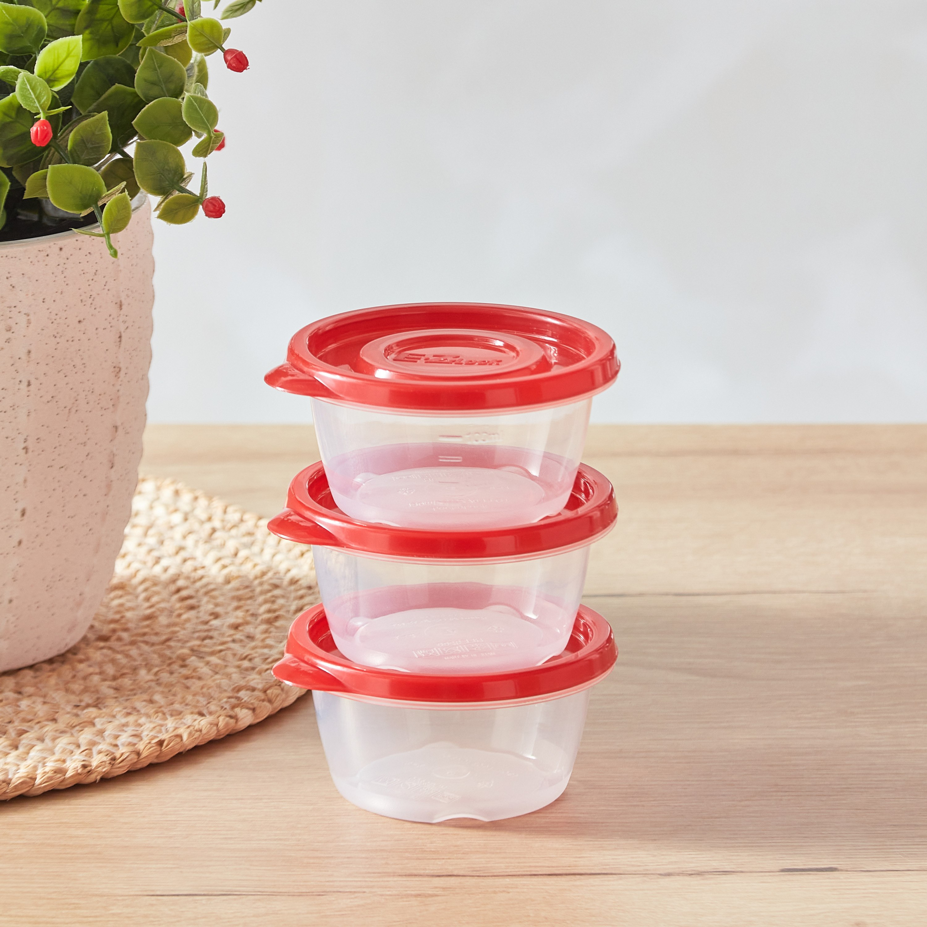 طقم حاويات مستديرة إيزي لوك-3 قطع من لوك آند لوك- 120 مل-hbxhomeware-hbxkitchen-image-2